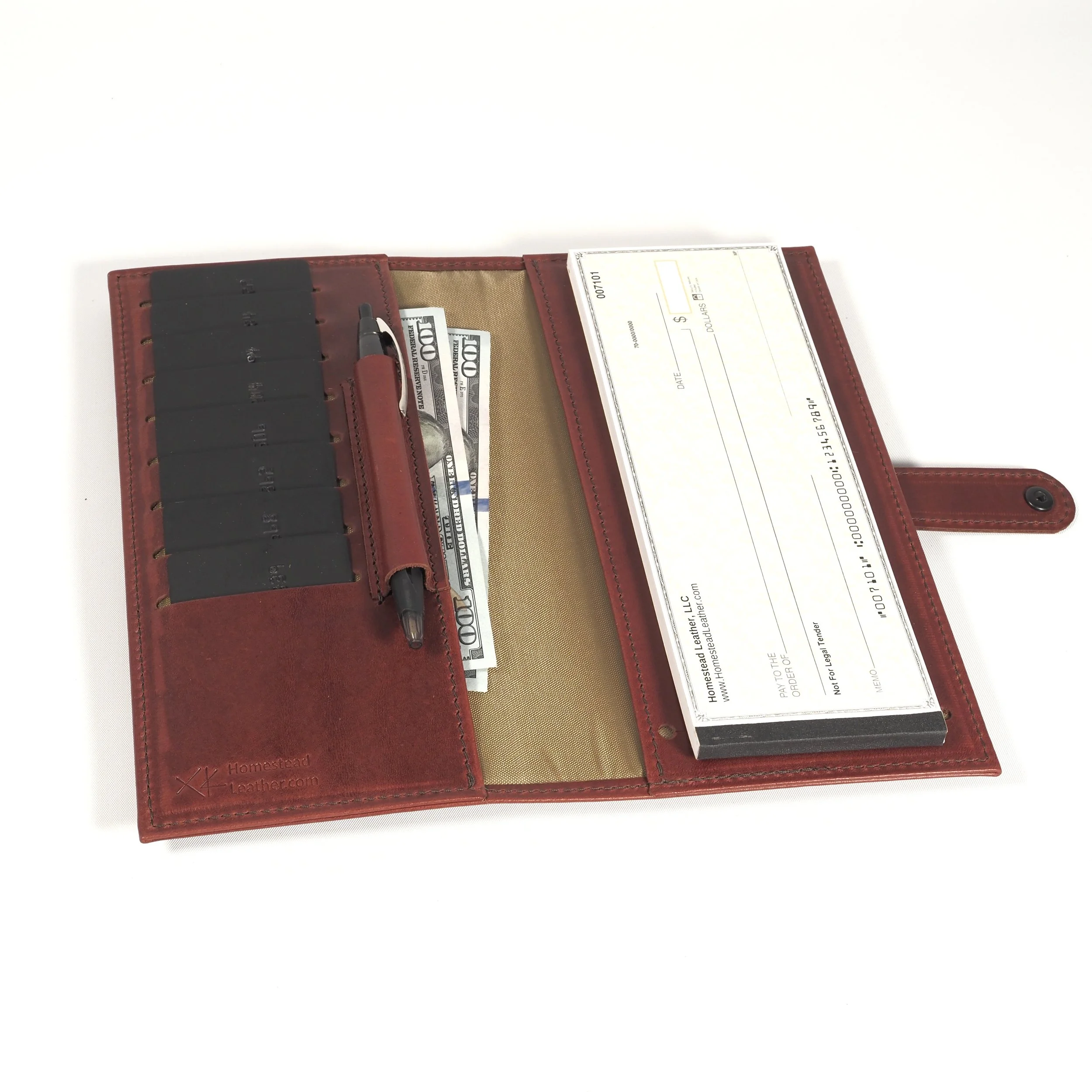 BUSINESS Size SIDE-TEAR Checkbook