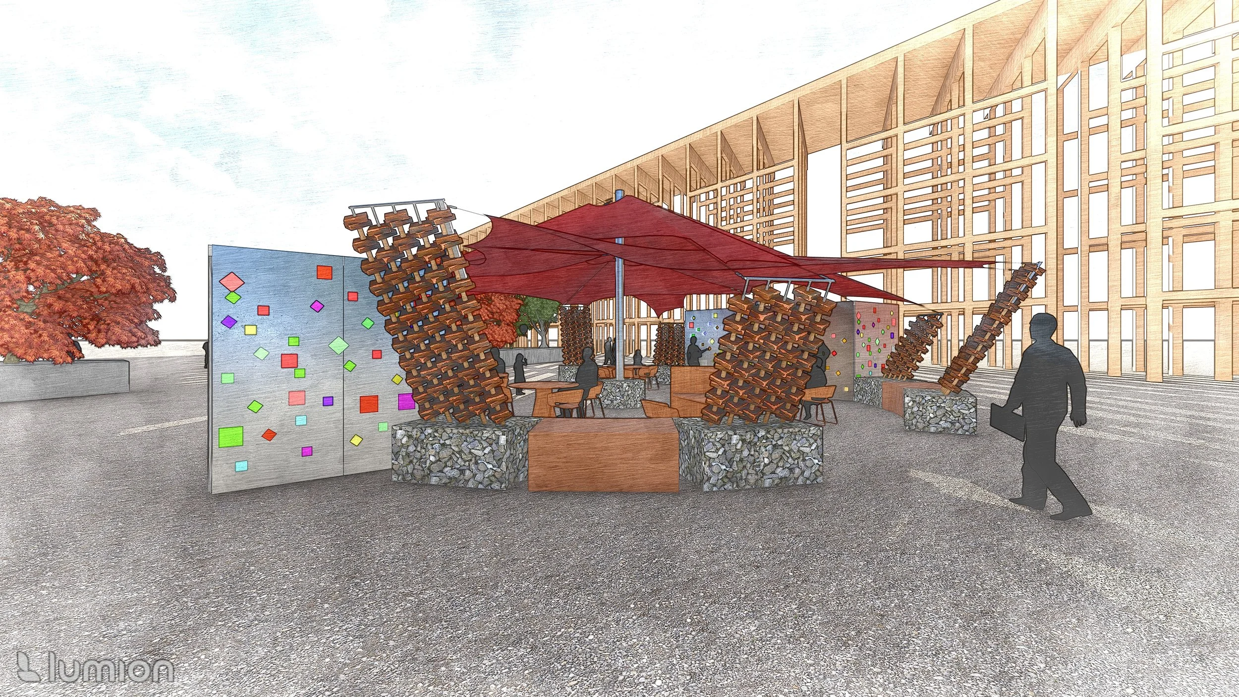 THE PLAYSCAPE PAVILION