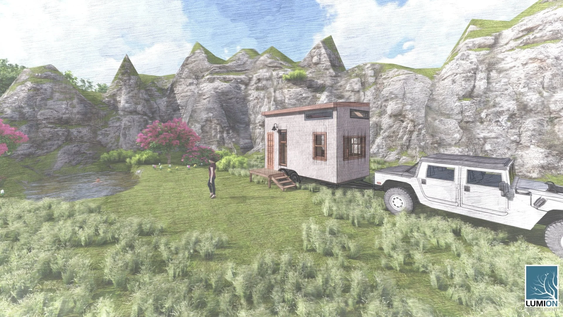 TINY HOME ON WHEELS