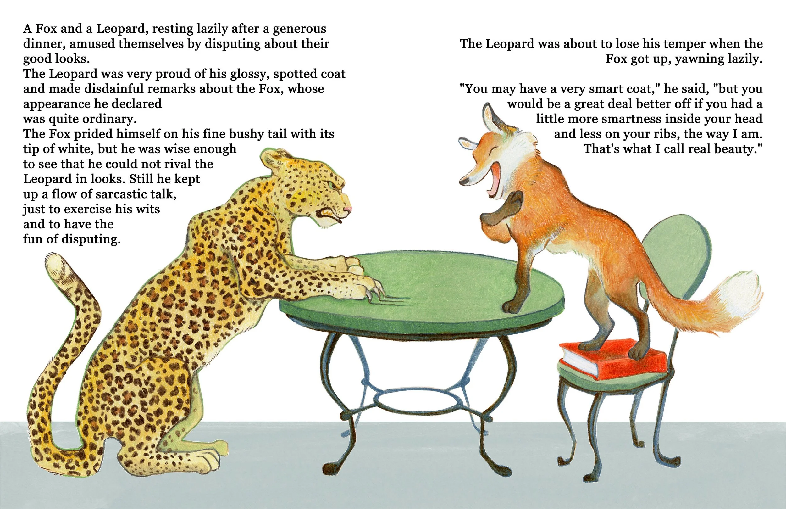 The Fox and The Leopard