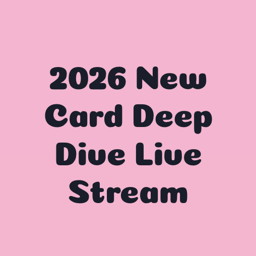 2026 New Card Breakdown Recording
