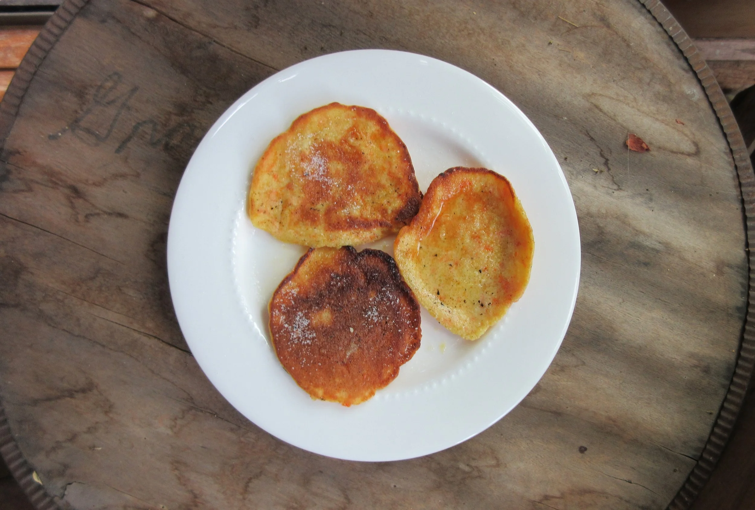 Carrot Fritters