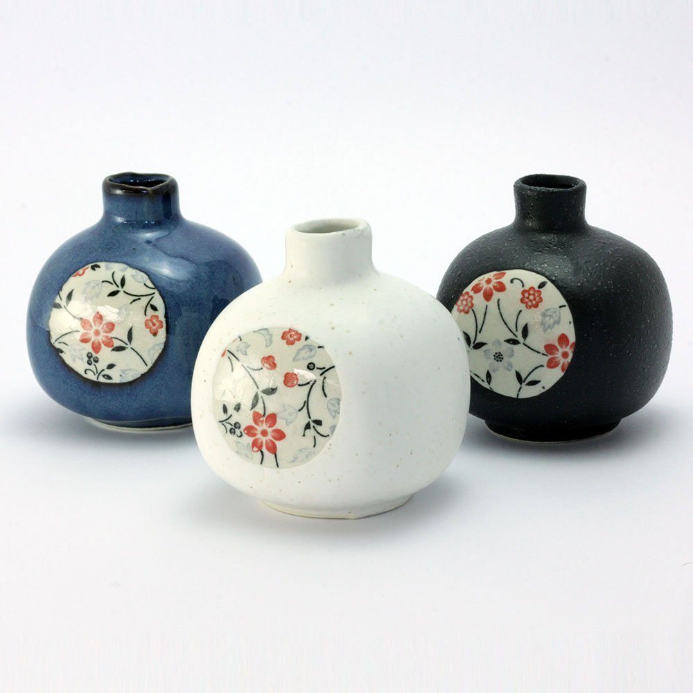 Amari Risu Square Japanese Bud Vase