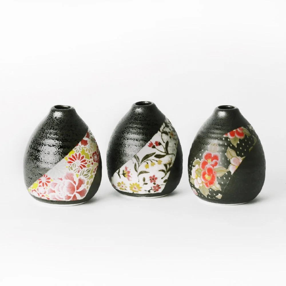 Hana Tear Drop Japanese Vase