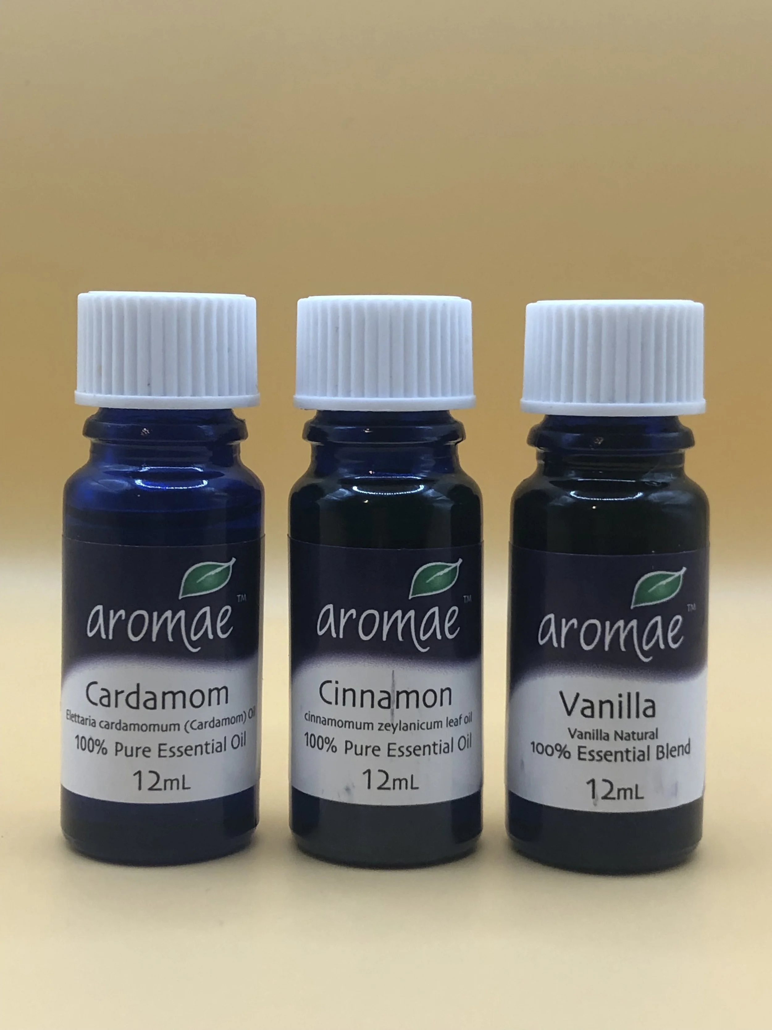 Triple Pack - Cardamom, Cinnamon, Vanilla