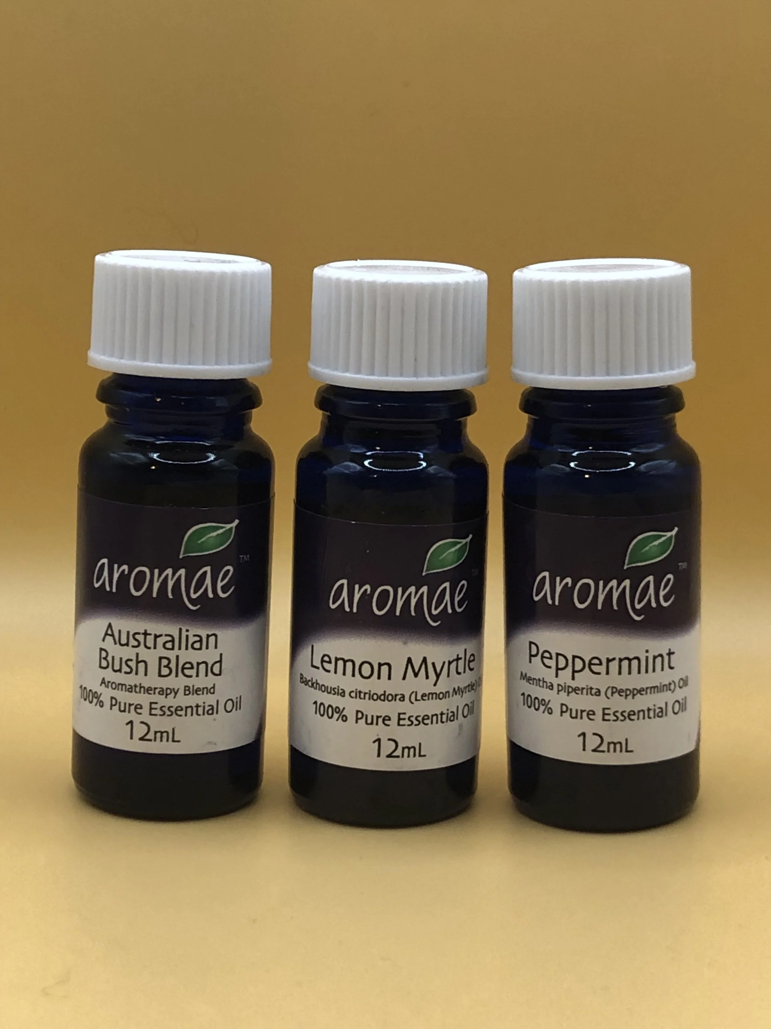 Triple Pack - Australian Bush Blend, Lemon Myrtle, Peppermint
