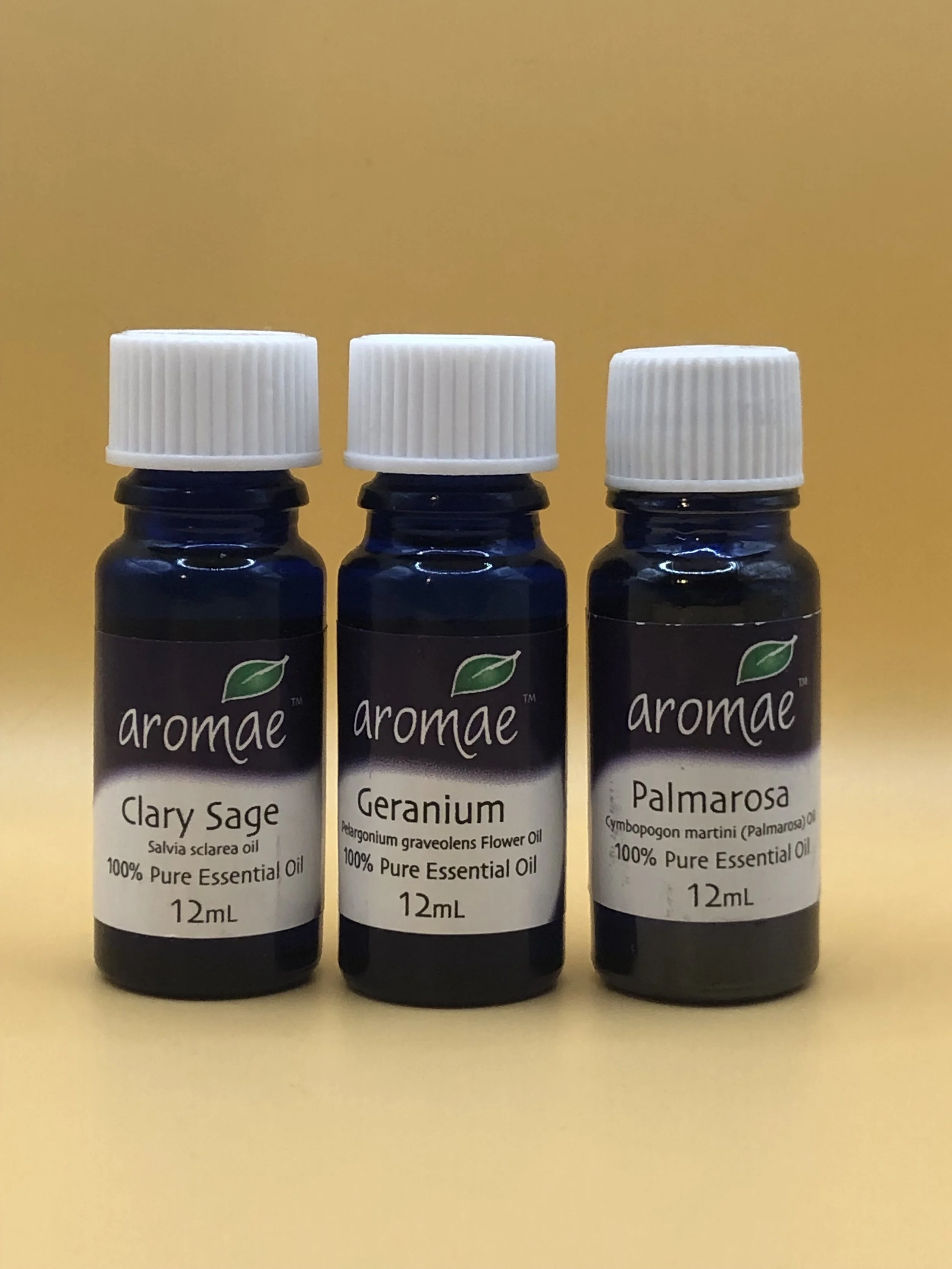 Triple Pack - Clary Sage, Geranium, Palmarosa