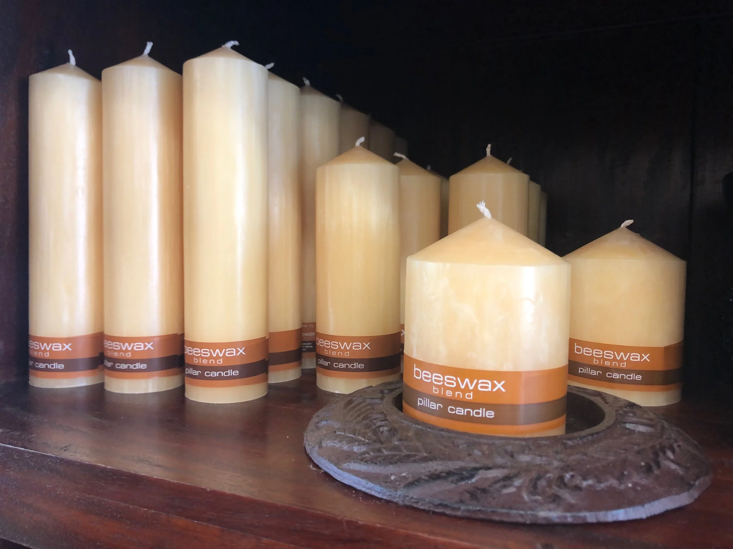 Pillar Candle - Beeswax Blend