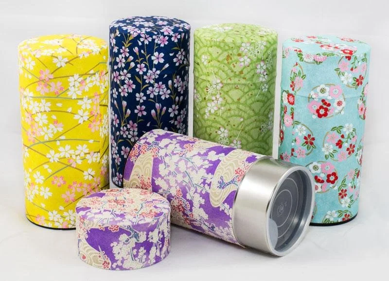 Washi Japanese Tea Canister 200g