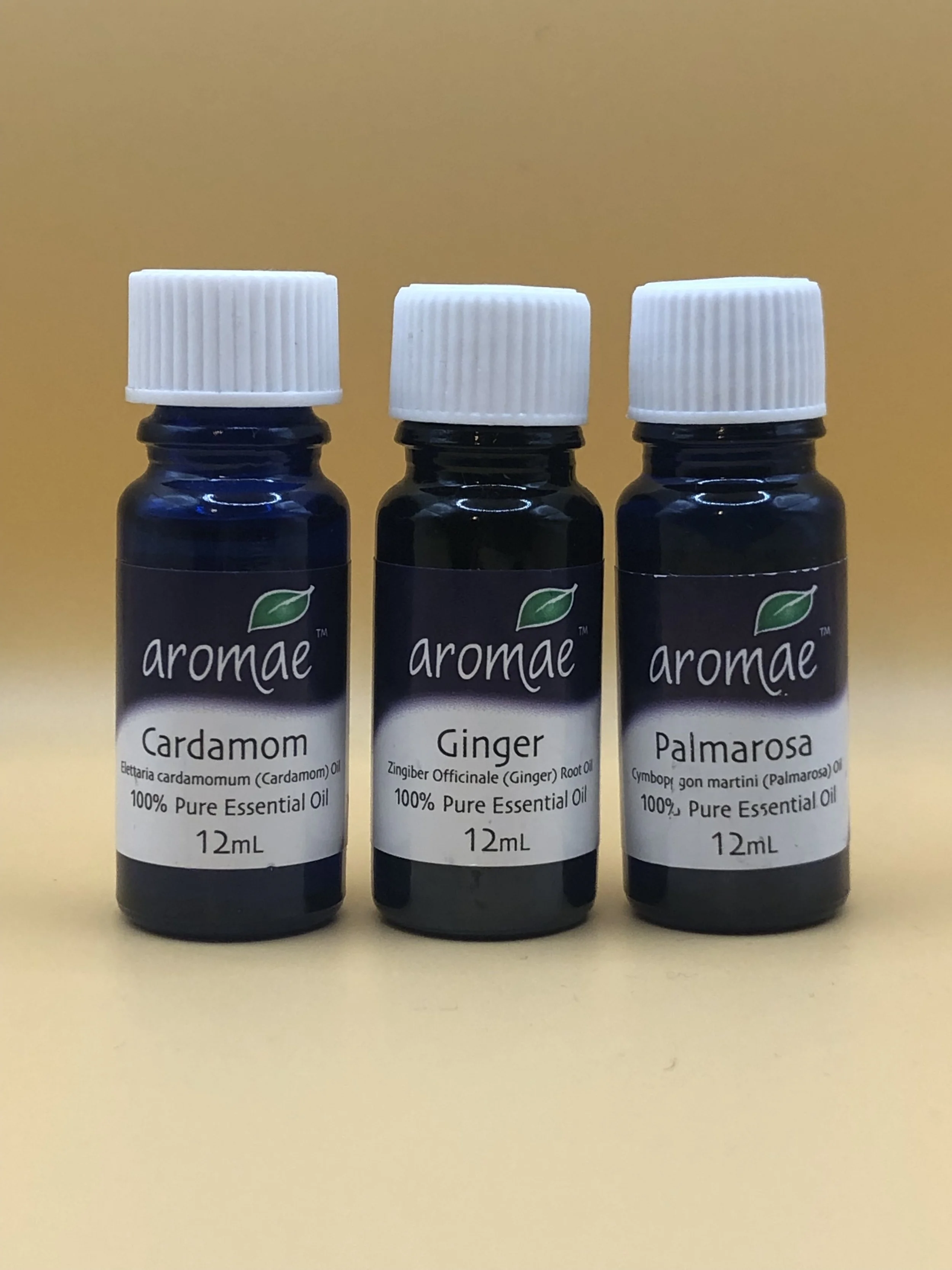 Triple Pack - Cardamom, Ginger, Palmarosa