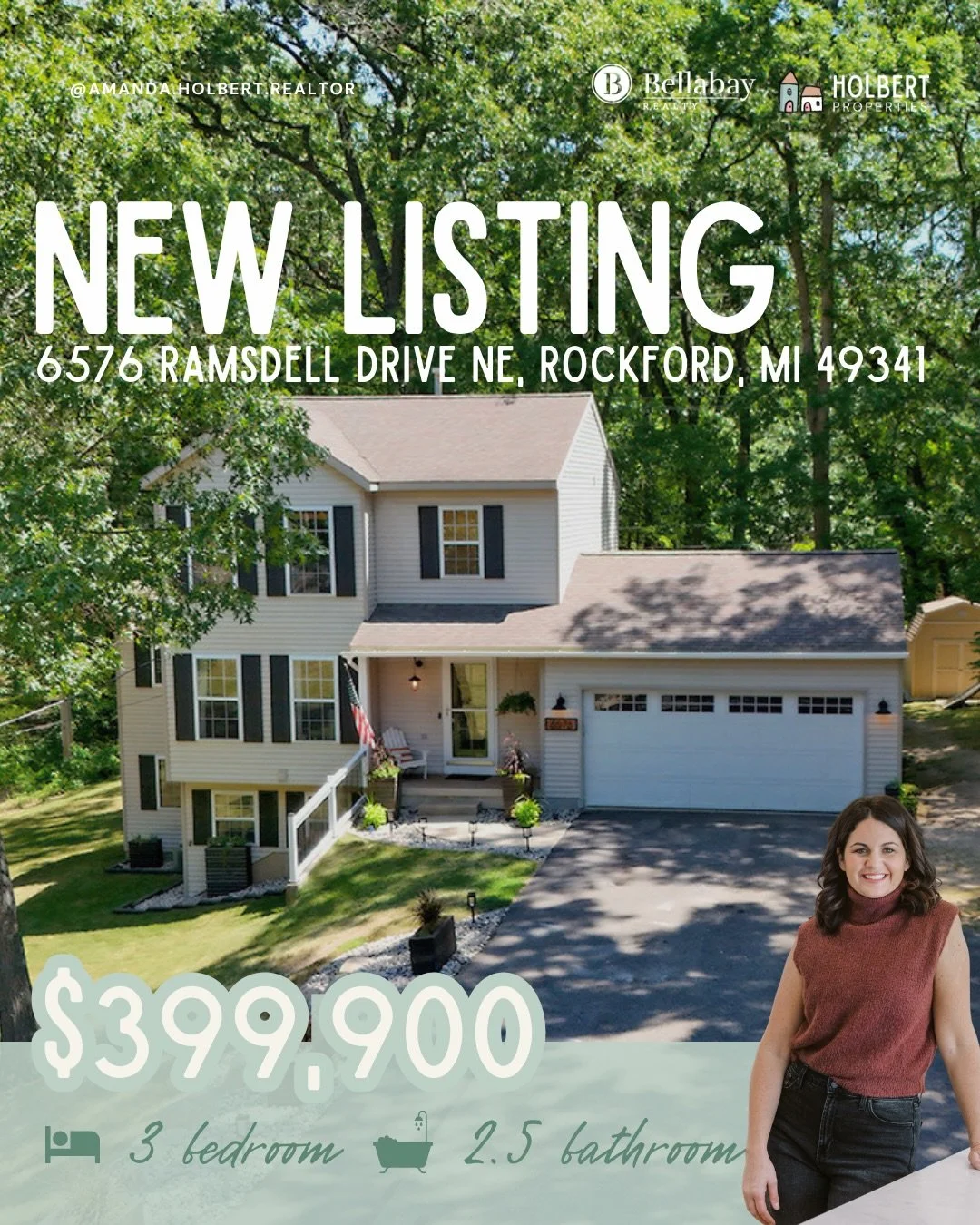 If Rockford has been on your wish list, here&rsquo;s one you&rsquo;ll want to see.

Tucked into one of my favorite areas, this home gives you the best of both worlds. A quiet wooded backyard with a hot tub, plus easy access to everything that makes t