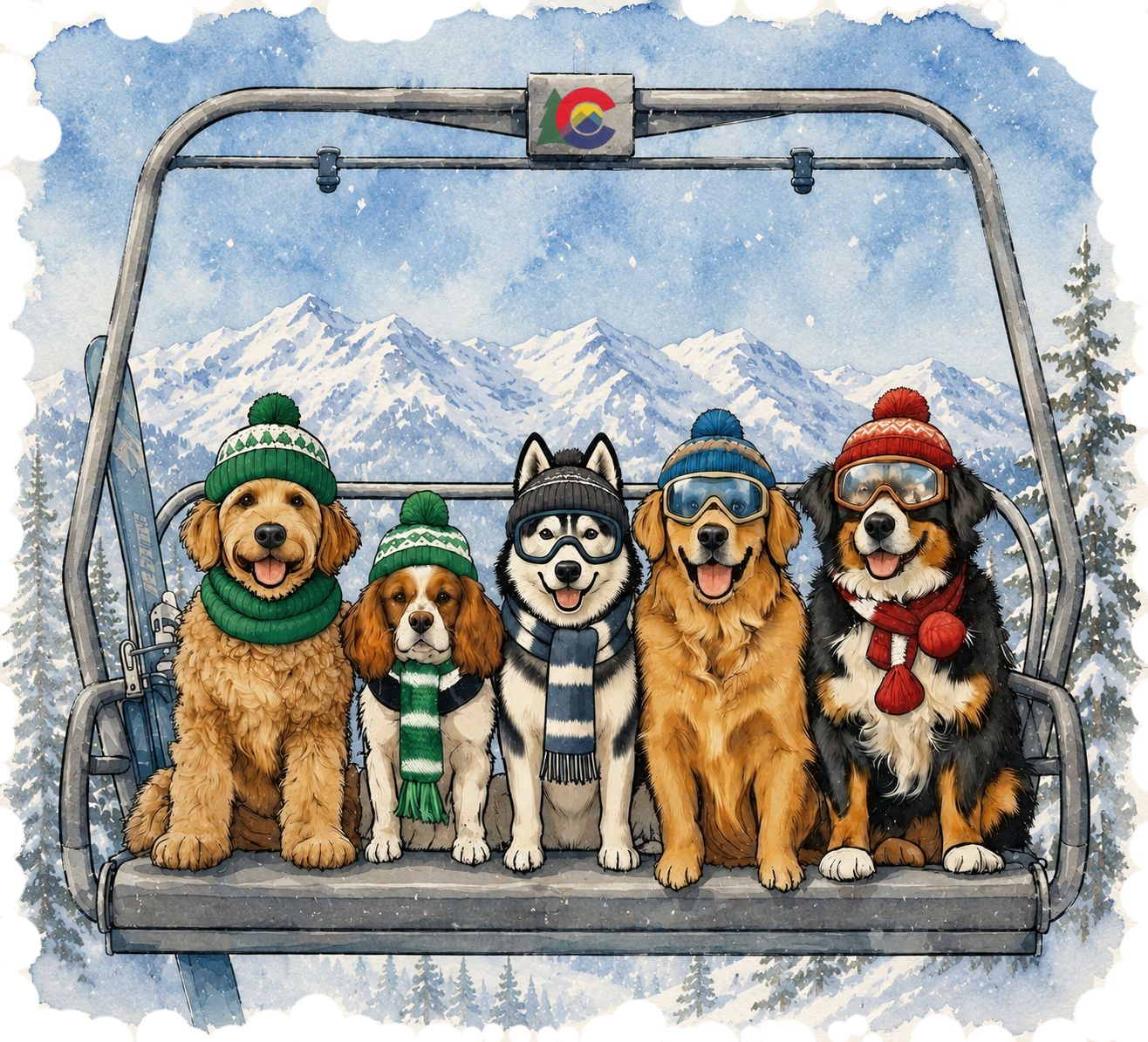 Dogs on ski lift.png