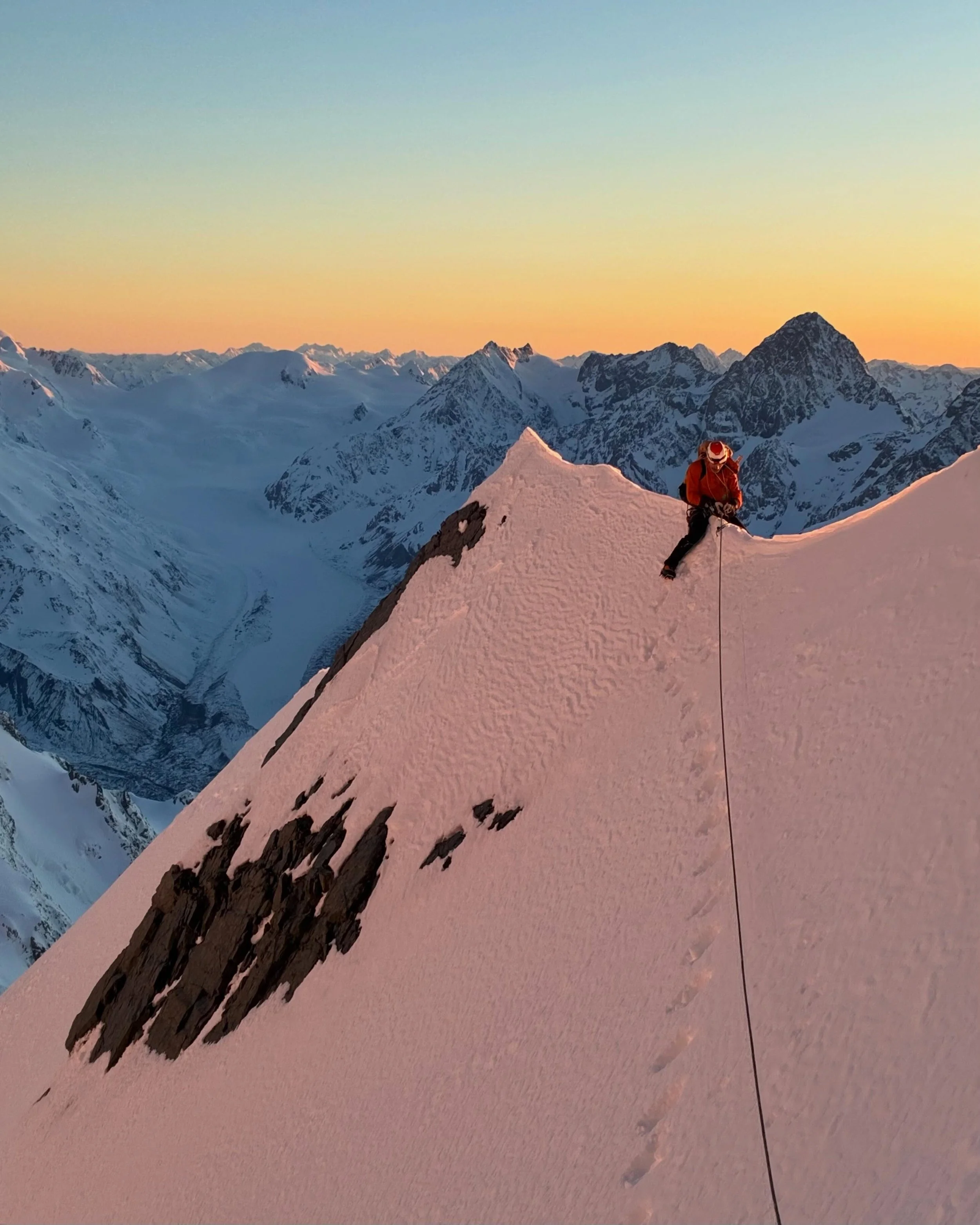 East Ridge Aoraki/Mount Cook.

At the start of November Thomas, Tim, Tai and I stood in the Plateau Hut Kitchen. It was midnight or 11pm, early for a Guides&rsquo; meeting, and much too windy to climb in the Cairngorms, let alone Aoraki. After a brie