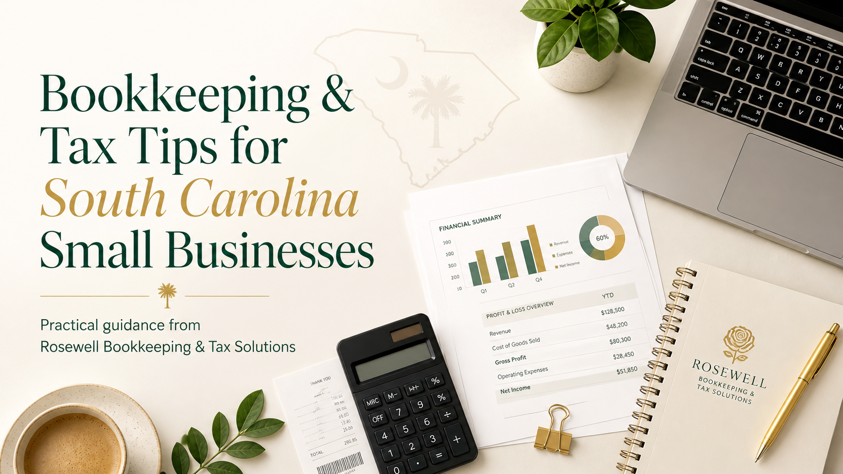Bookkeeping &amp; Tax Tips for South Carolina Small Businesses