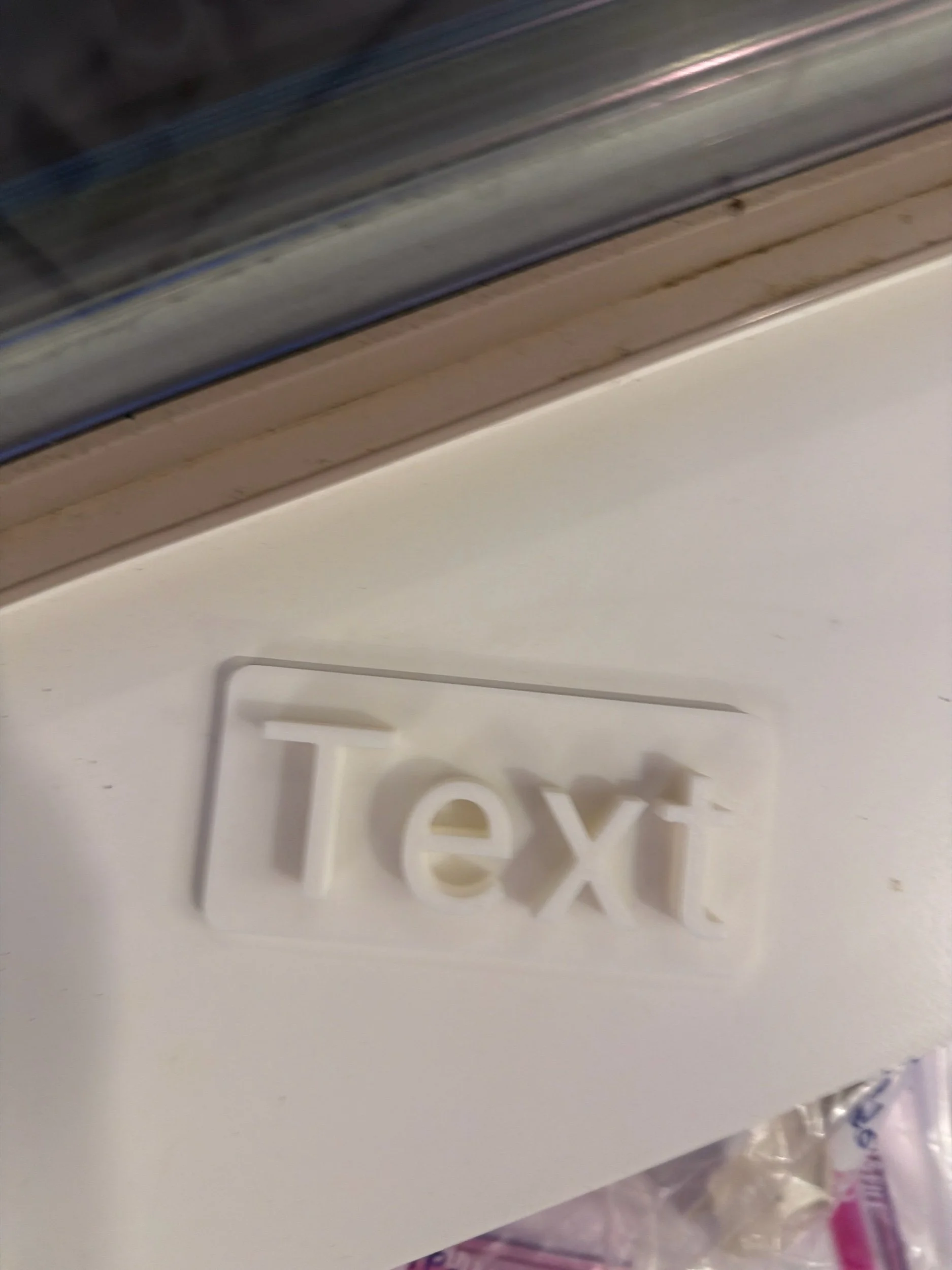 Custom Text Sign