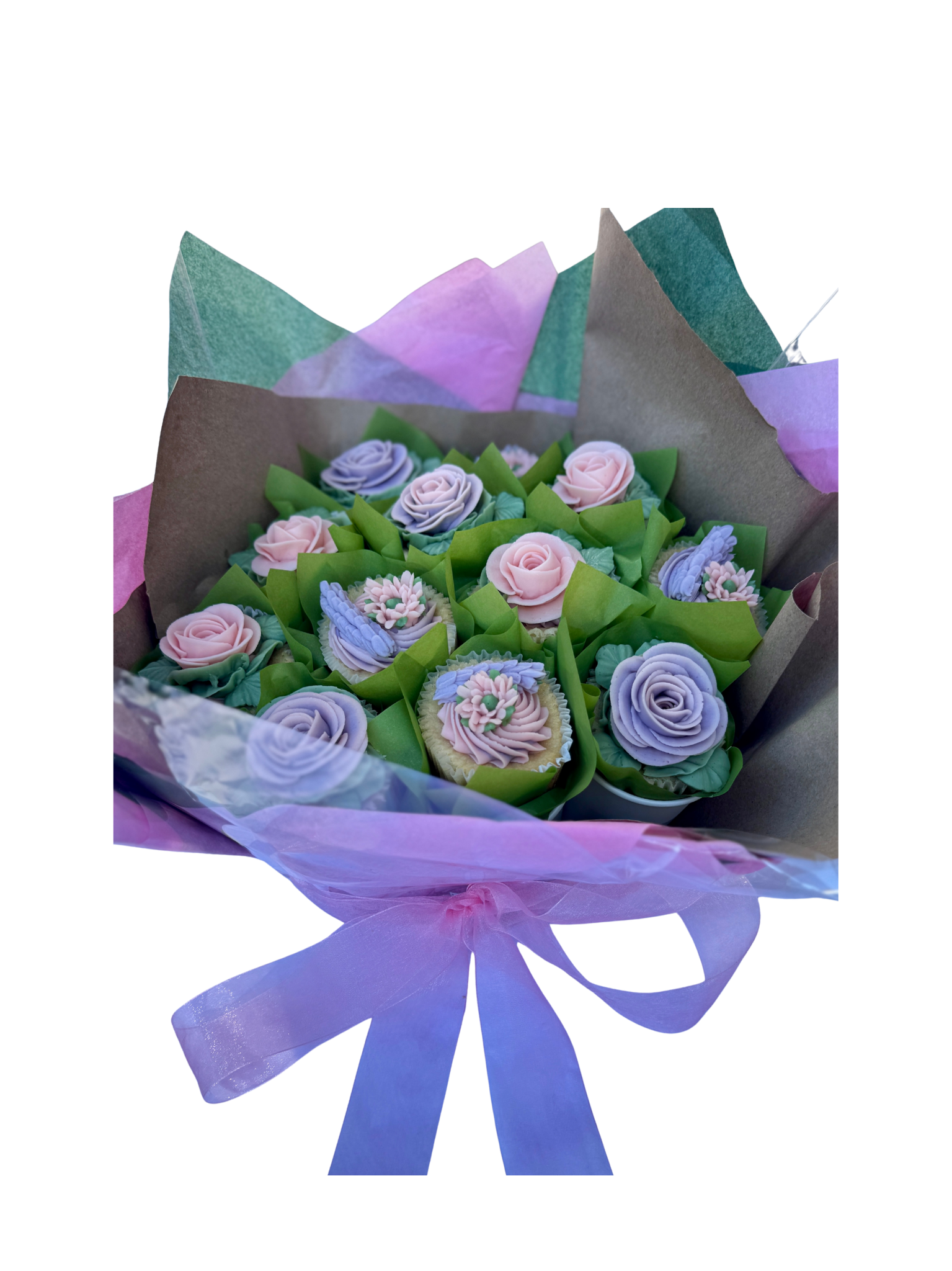 July's Featured 12 Cupcake Bouquet