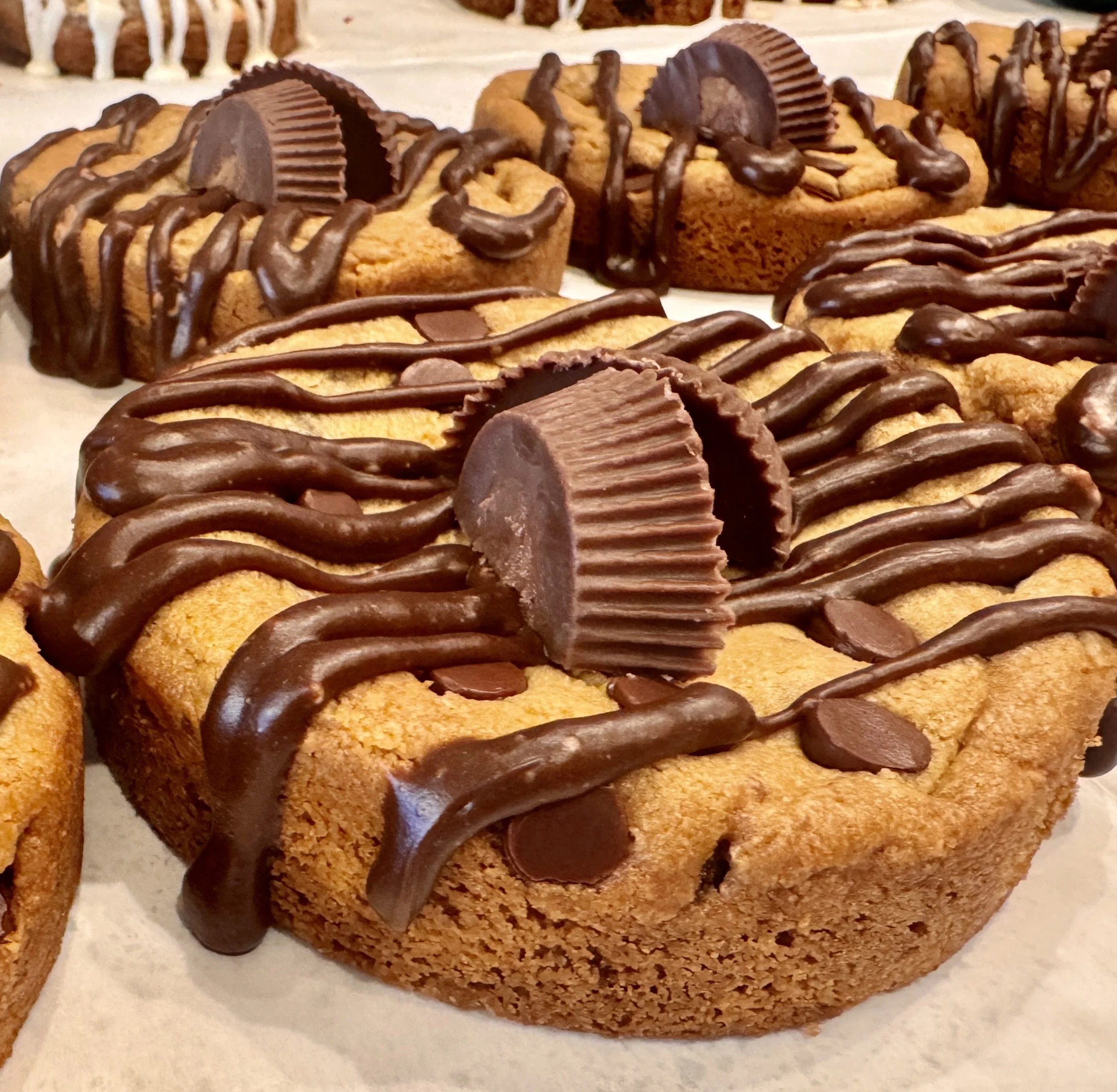 The Copperhead Peanut Butter Chocolate Chip Cookie (Half Dozen)