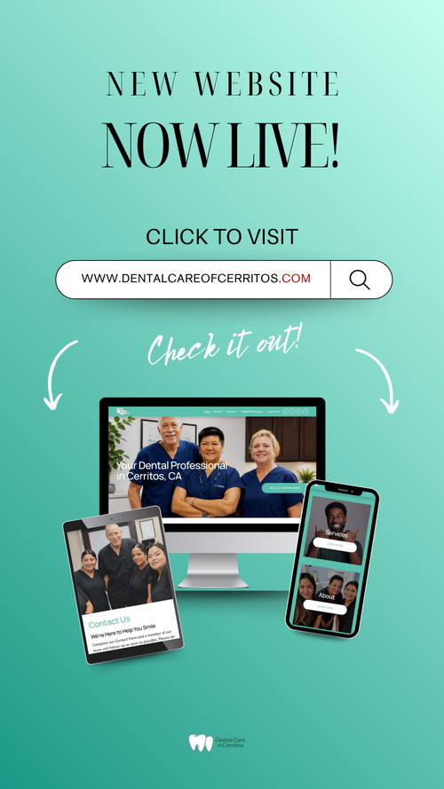 New Dental Care of Cerritos Website
