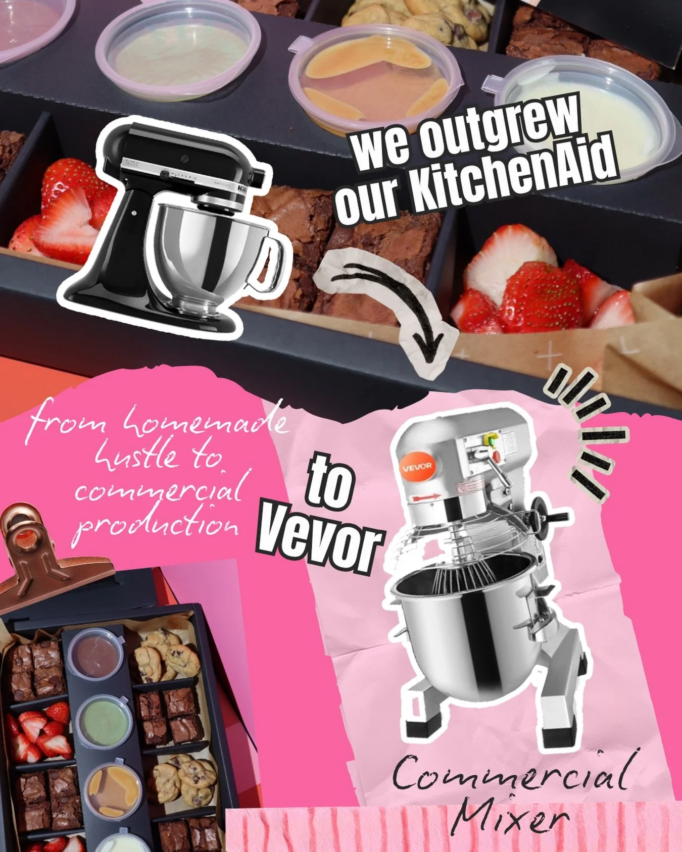 From one KitchenAid&hellip; to commercial production. 🤎

What started as a late-night idea 6 months ago in our home kitchen has slowly turned into something we could&rsquo;ve only prayed for. Every order, every repost, every tag, every kind message,