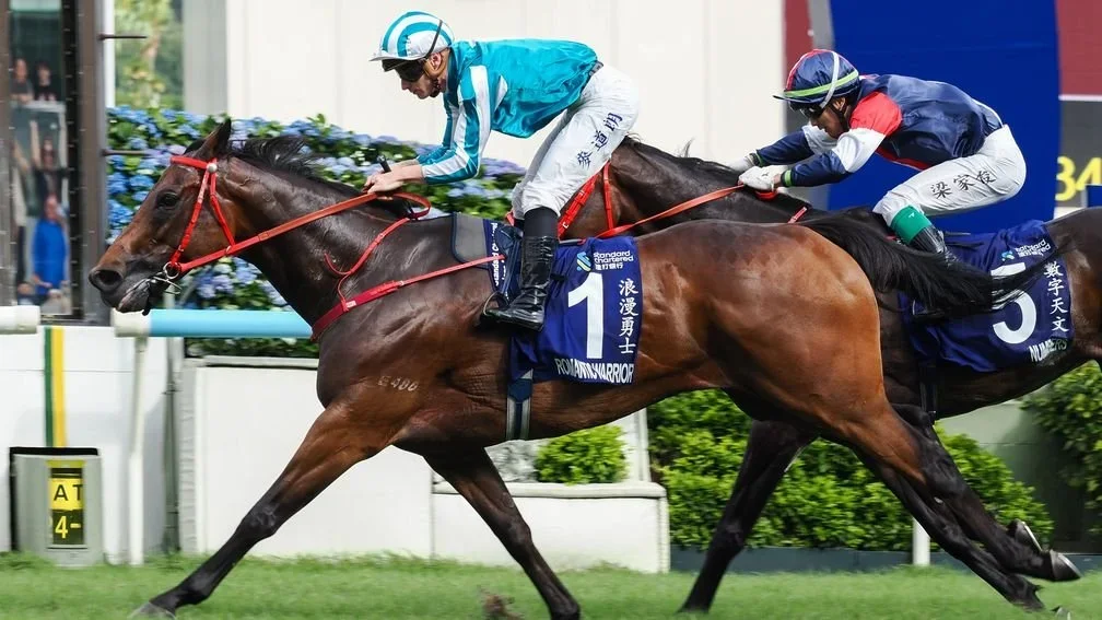 Romantic Warrior and James McDonald claim Hong Kong Triple Crown glory.