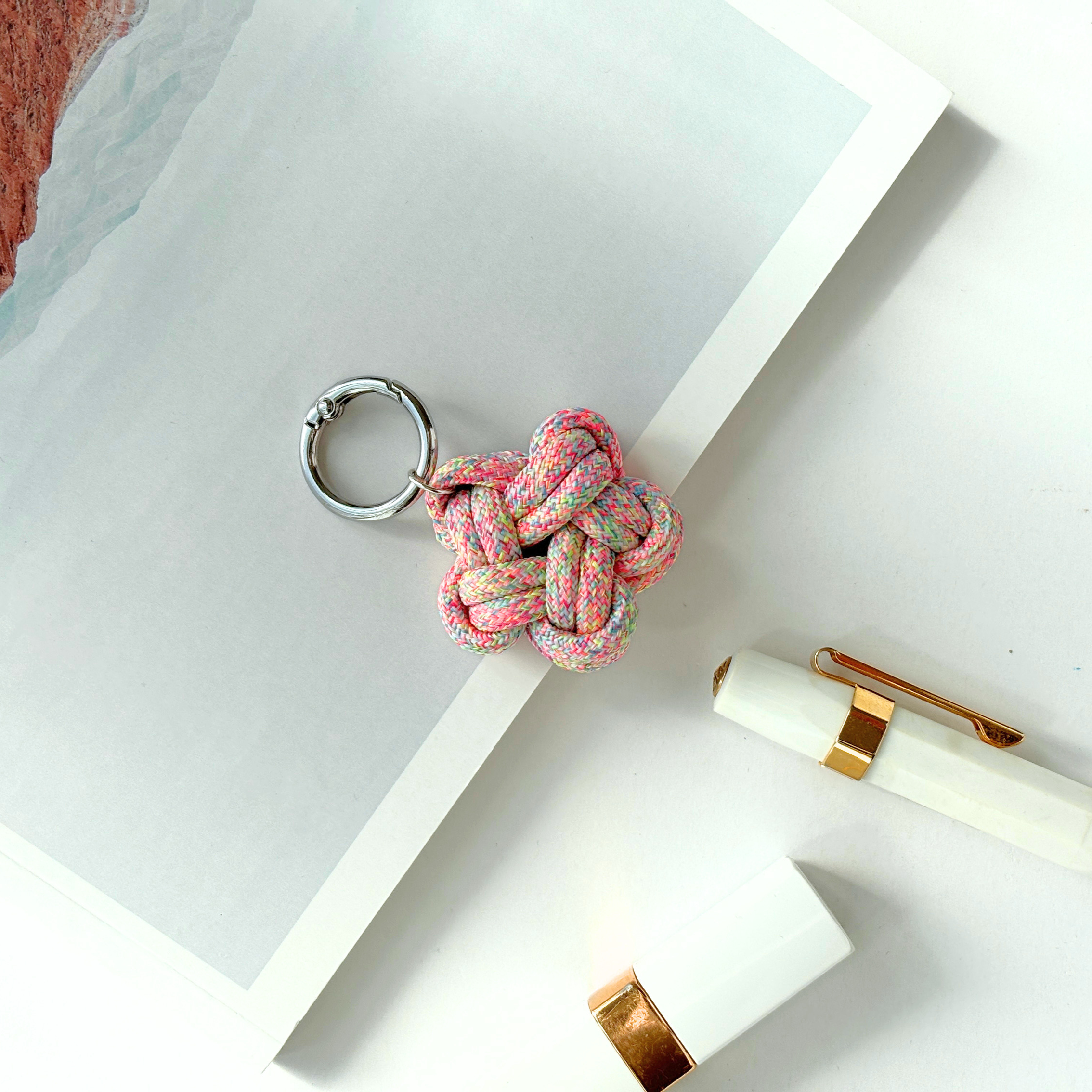 Floral Keychain
