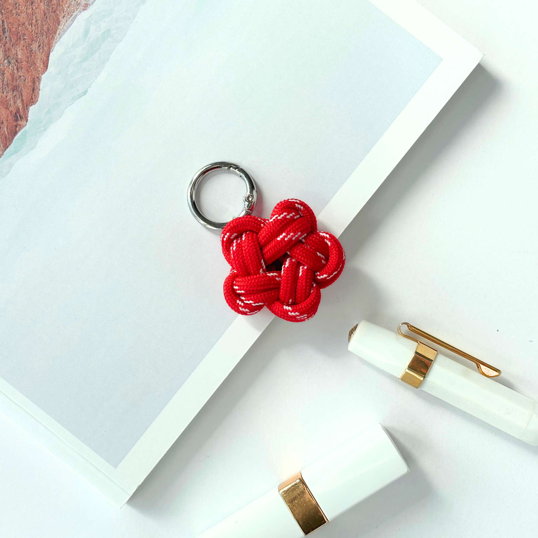 Floral Keychain