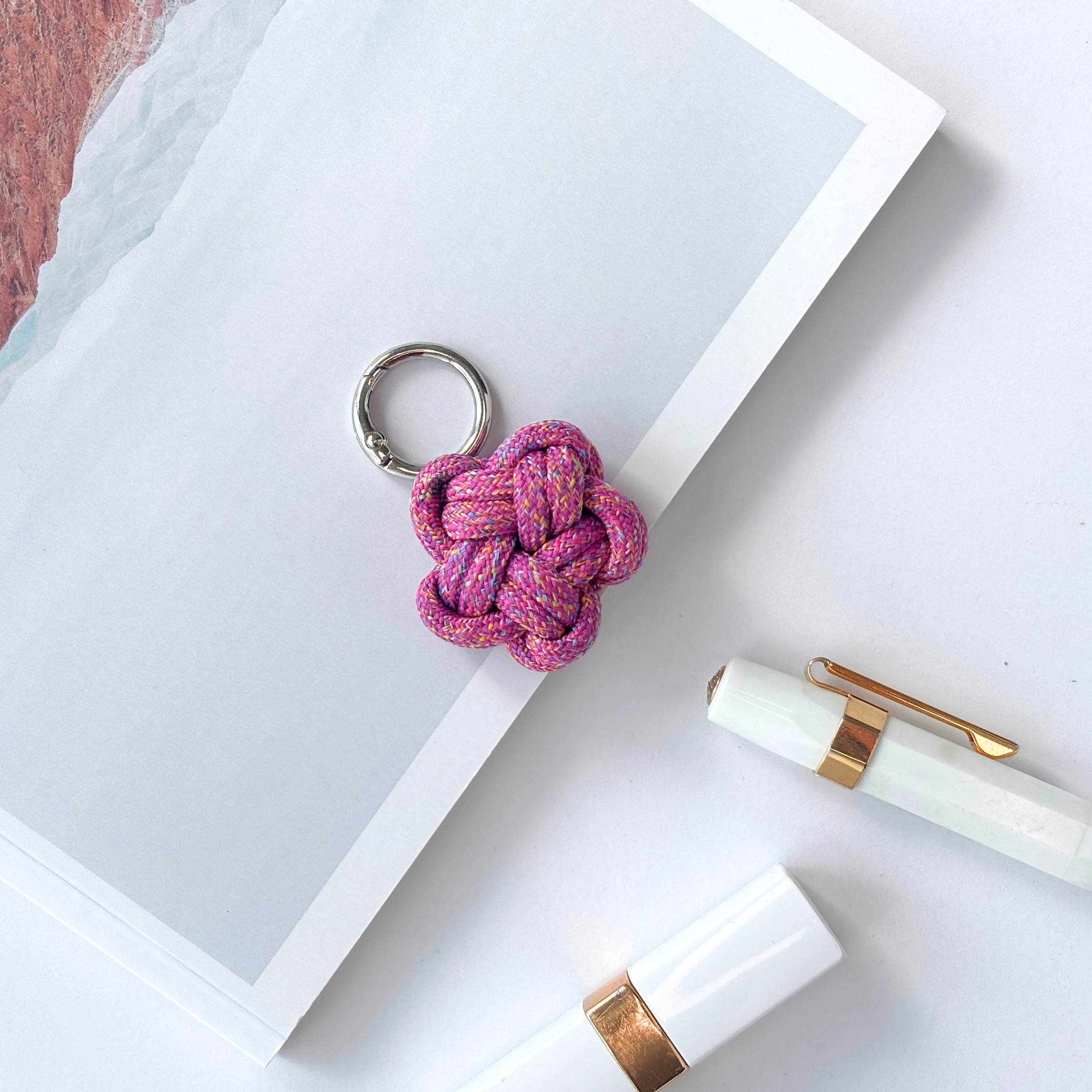 Floral Keychain