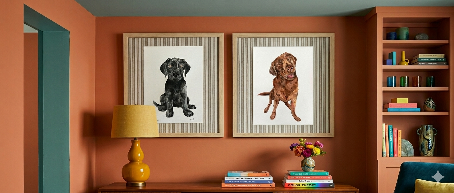 Watercolor Pets Styled