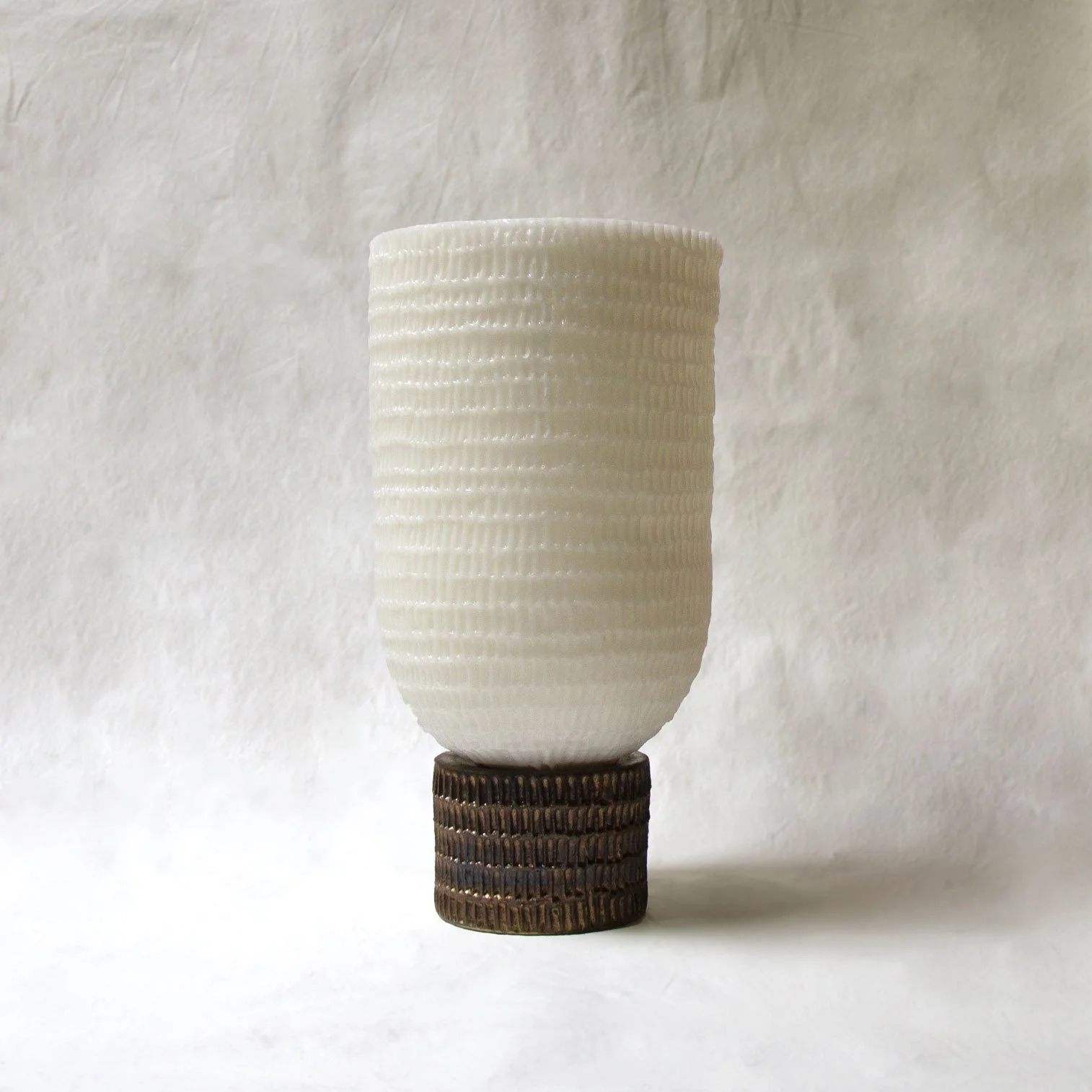 Kindred Lantern | Etched | Aged Bronze Glaze