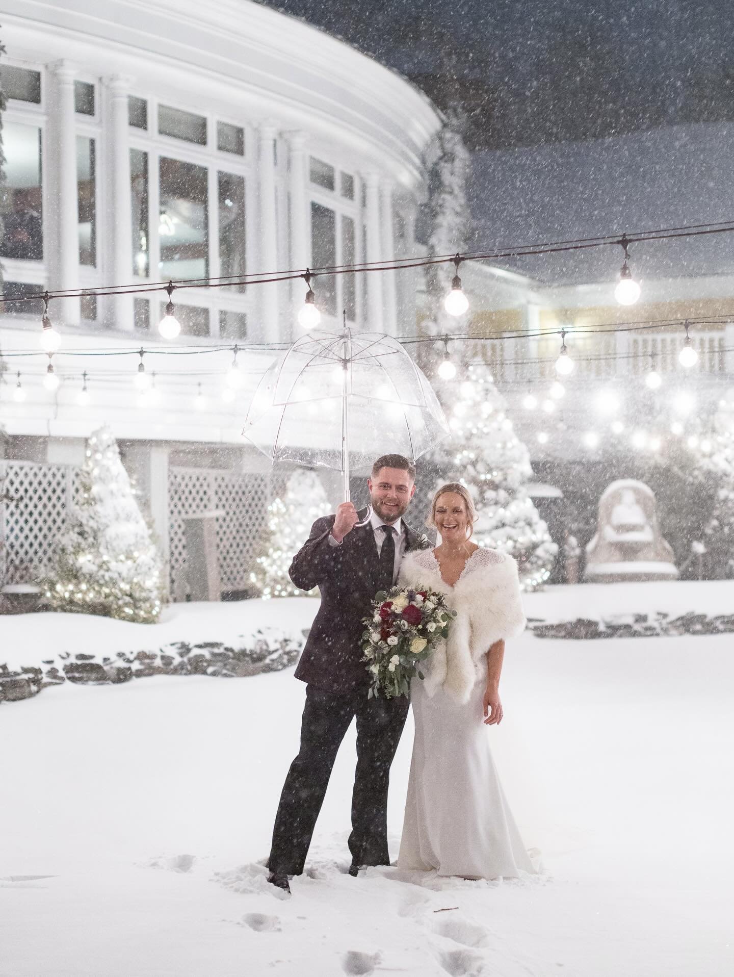 I got married in a blizzard!❄️

I&rsquo;ll never forget this day. While everything else shut down, BVI kept going. With 30% guest cancellations inside of 24 hours, the show went on. We hunkered down, shook up the dance floor, and made our own snow gl