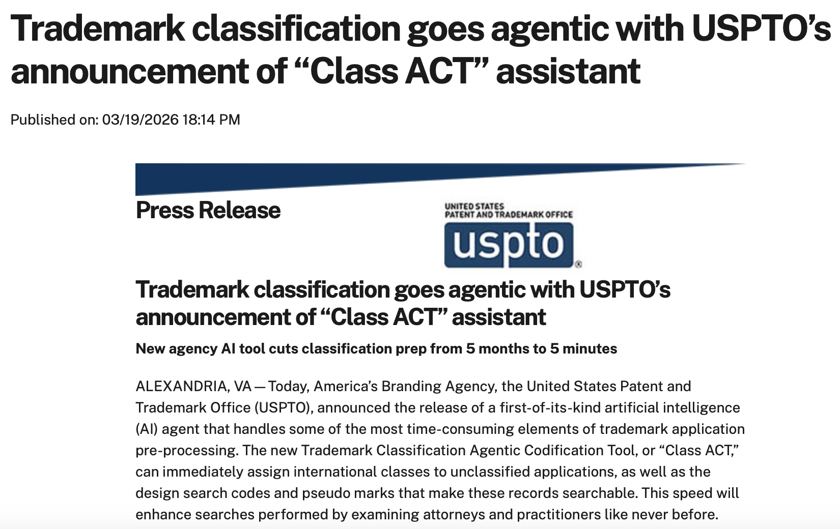 Fast‑Track or Illusion? What the USPTO’s New Tools Mean for Beauty Brands