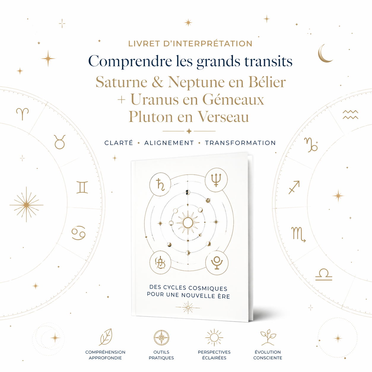 Lecture personnalisée des grands transits de 2026