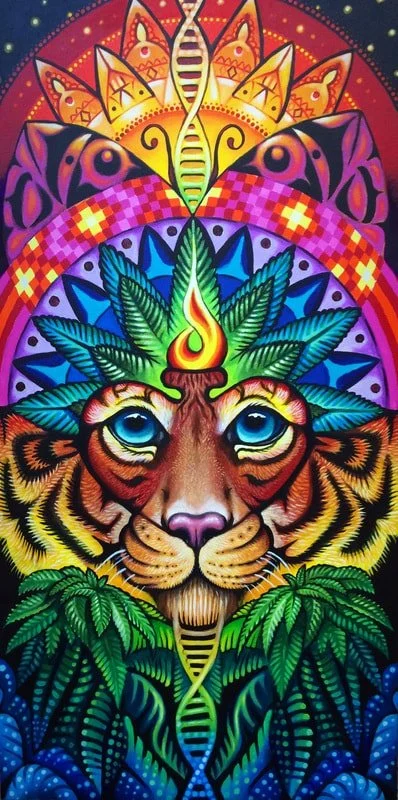 Leaph's Tiger Giclée Print