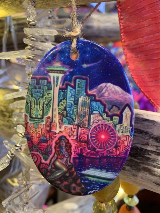 Holiday Ornament - Seattle Siren