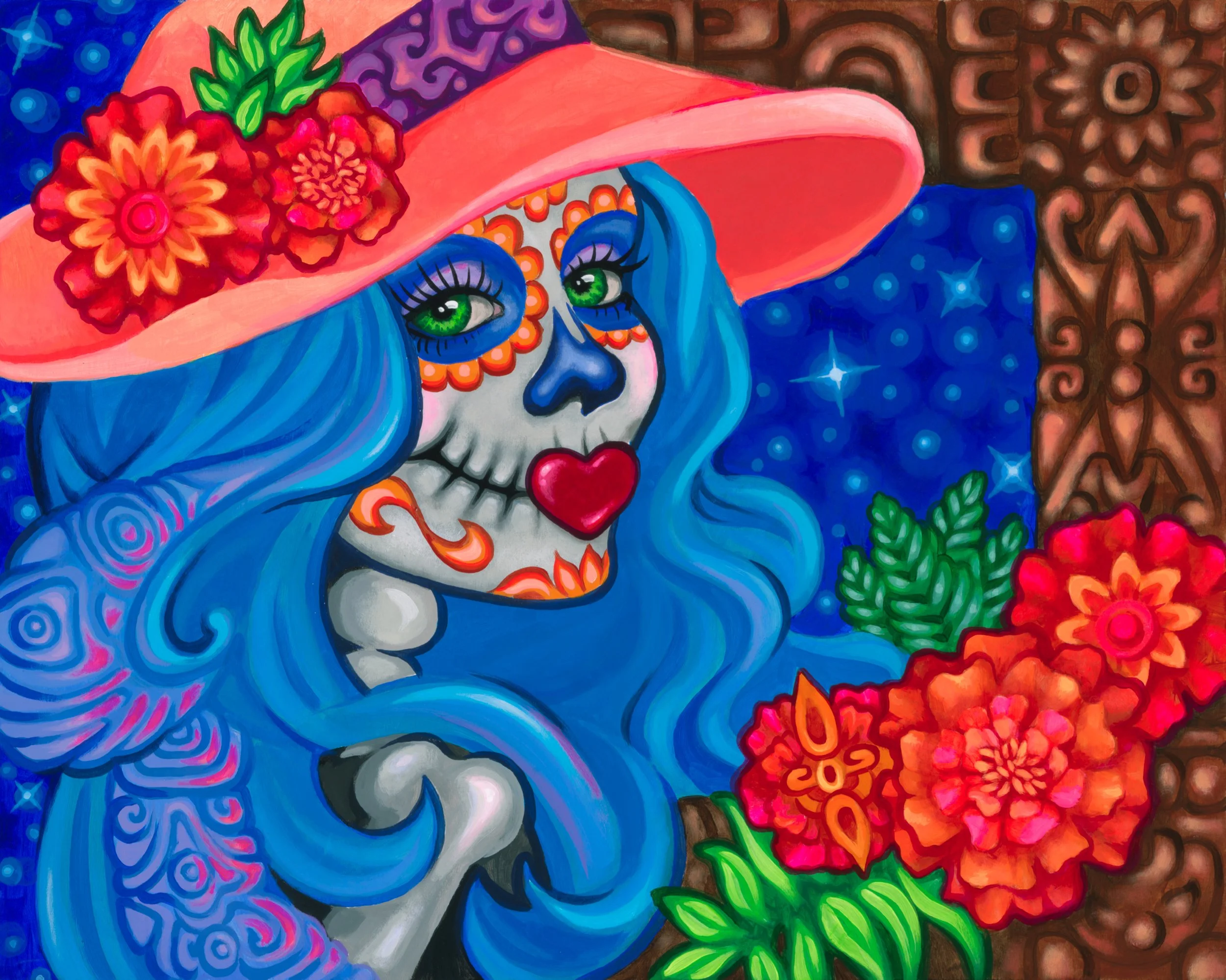 Queen of the Aztecs Giclée Print