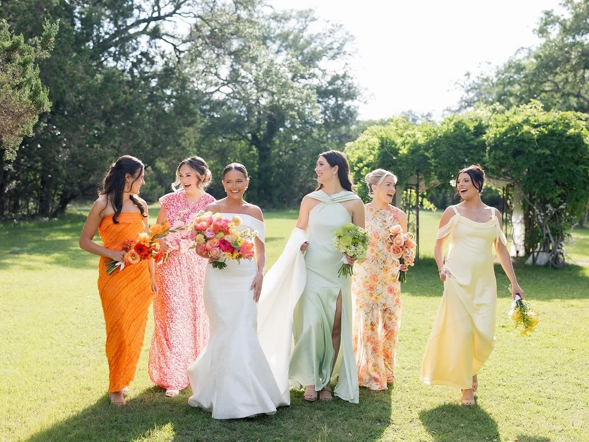 When I walked into the getting ready Airbnb, Laikyn and her girls lit up at the sight of their bouquets! All of us instantly hit it off (because of course I love flowers too😉) and Laikyn even said, &ldquo;Wait, can you just stay and hang out with us