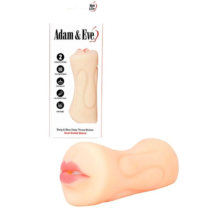 Throat Stroker - Adam & Eve Bang & Blow Deep