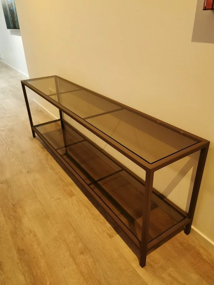 Bijzettafel brons