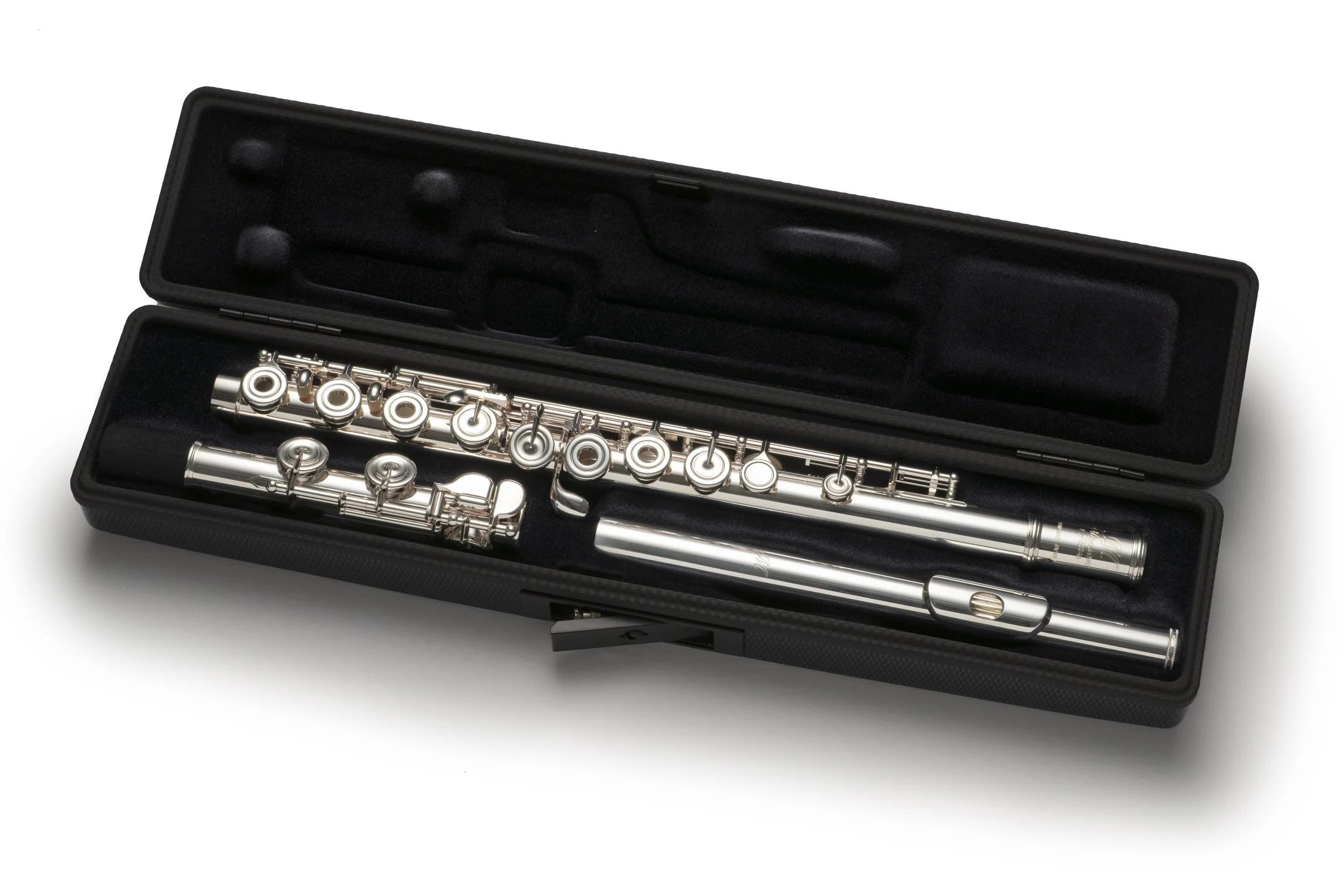 4019XLC_Black_Carbon_Look_Flute_Slim_open_with_flute_c-foot.jpg