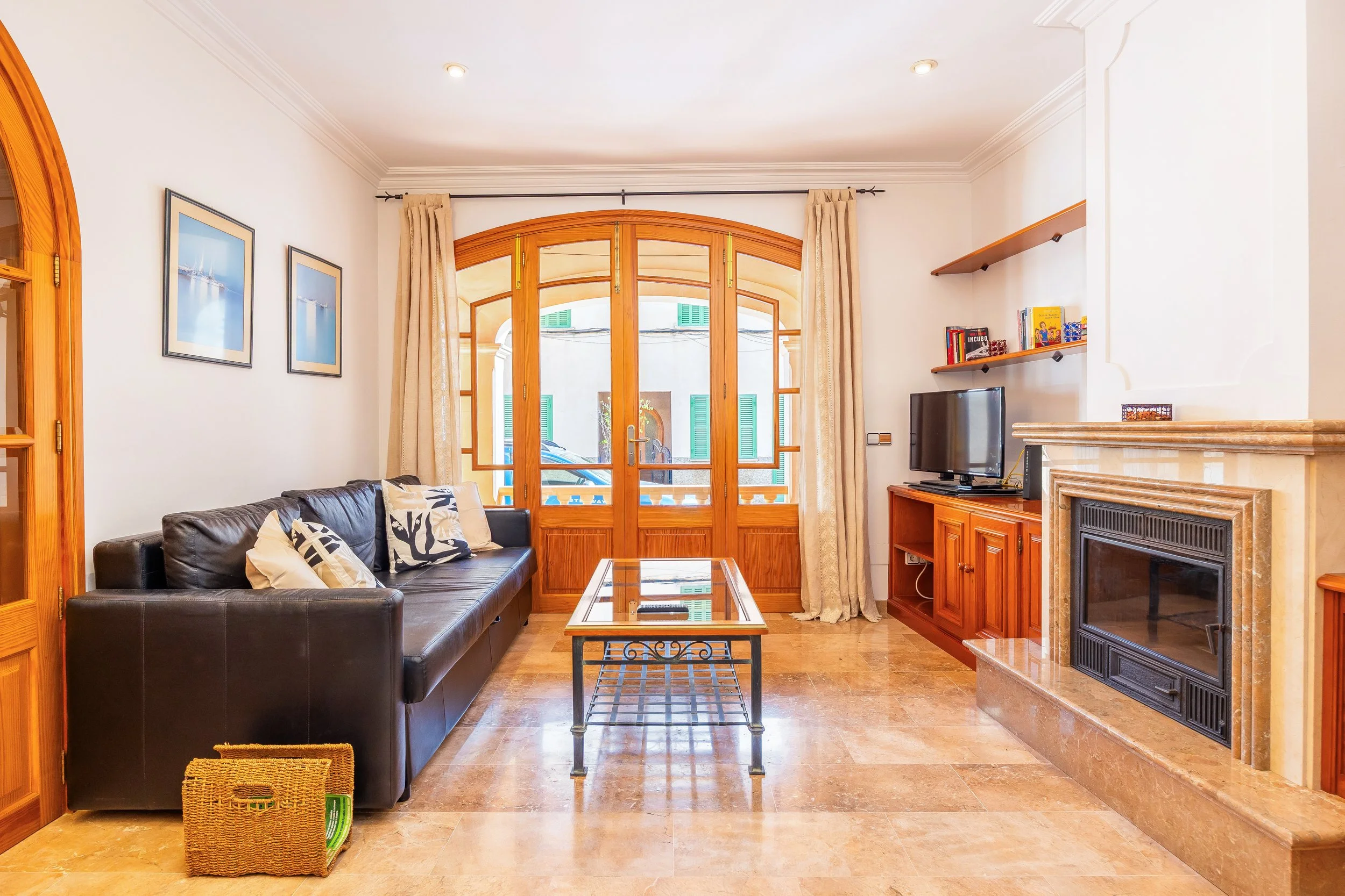 Coastal interior at Sol d’Es Trenc Mallorca with natural light and Mediterranean style real estate photography