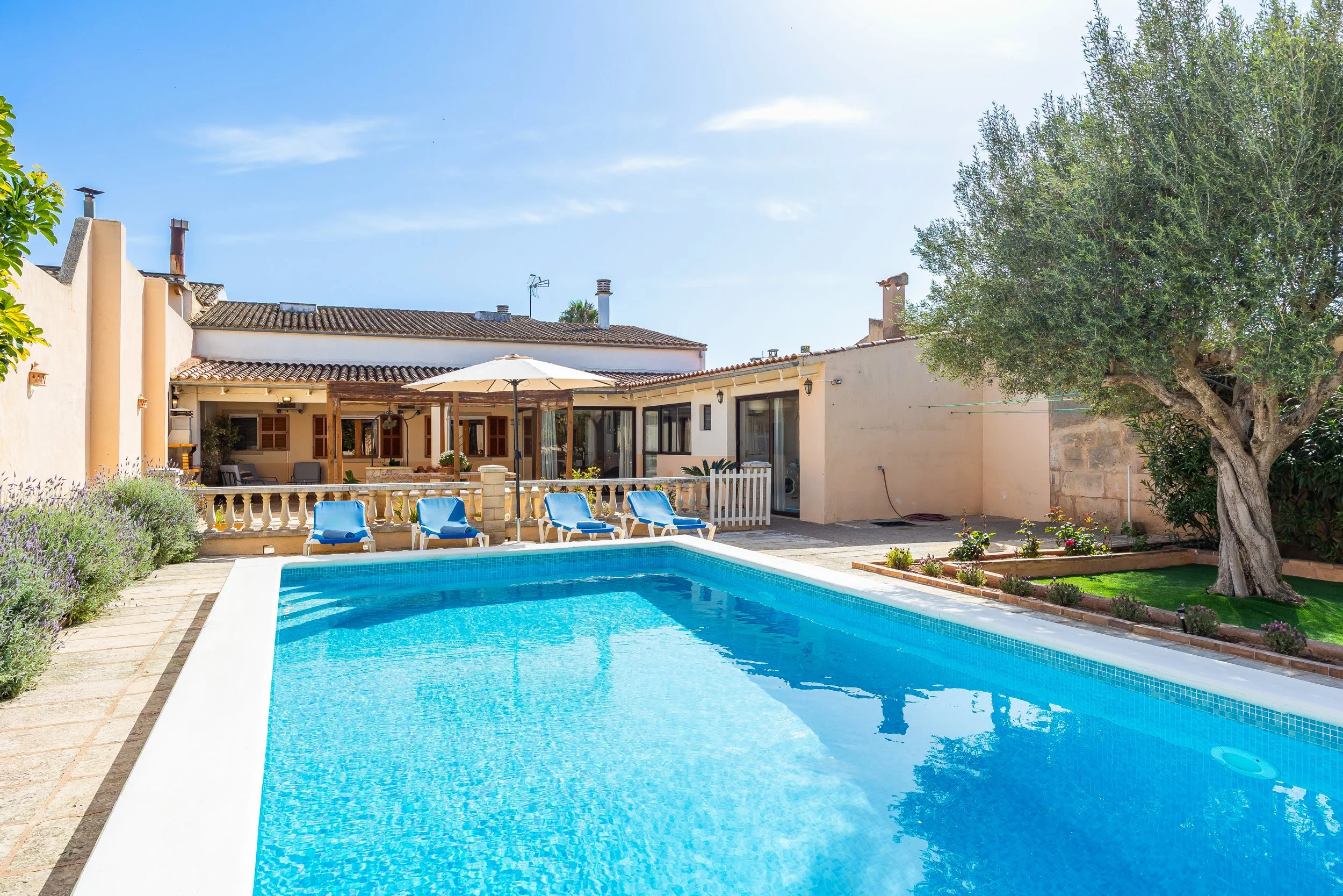 Sol d’Es Trenc Mallorca coastal property with swimming pool near Es Trenc beach real estate photography
