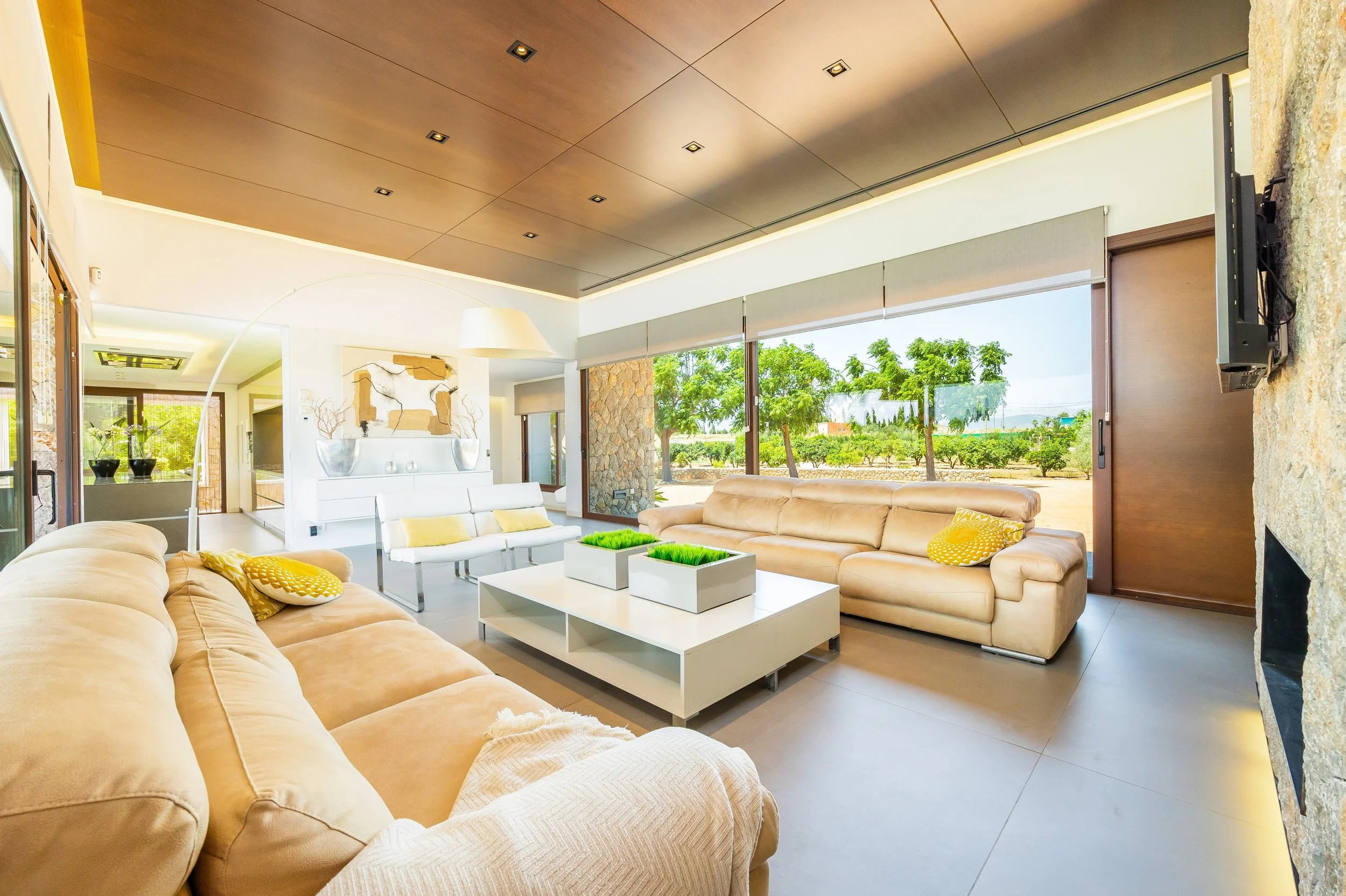 S’Hort de Can Rius Mallorca luxury interior with elegant design and natural light real estate photography