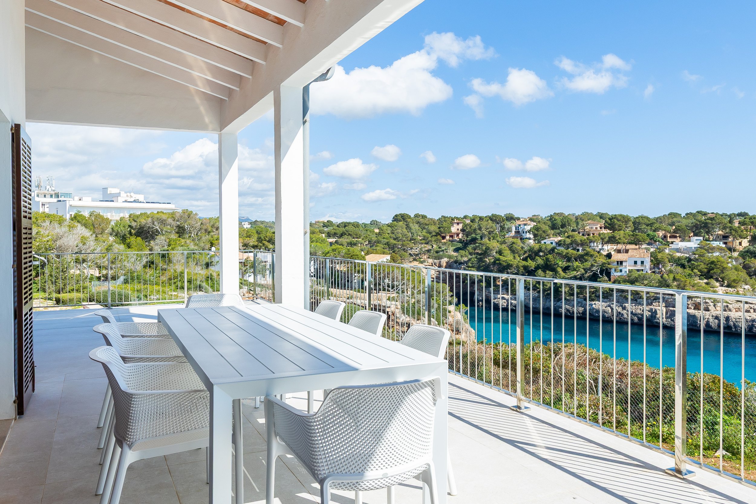 Can Fernando Es Pontàs Mallorca first line coastal property with panoramic sea views real estate photography