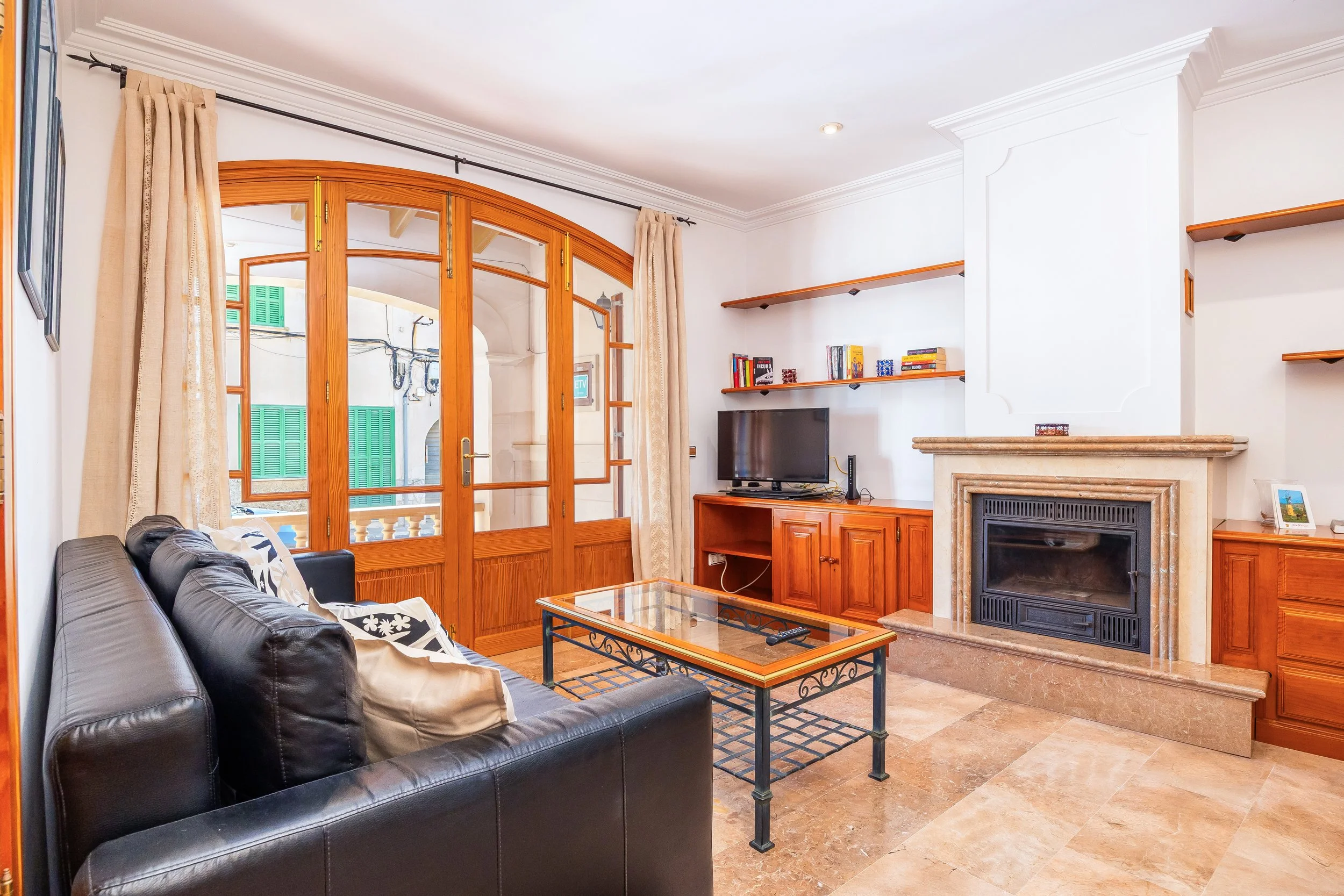 Coastal interior at Sol d’Es Trenc Mallorca with natural light and Mediterranean style real estate photography