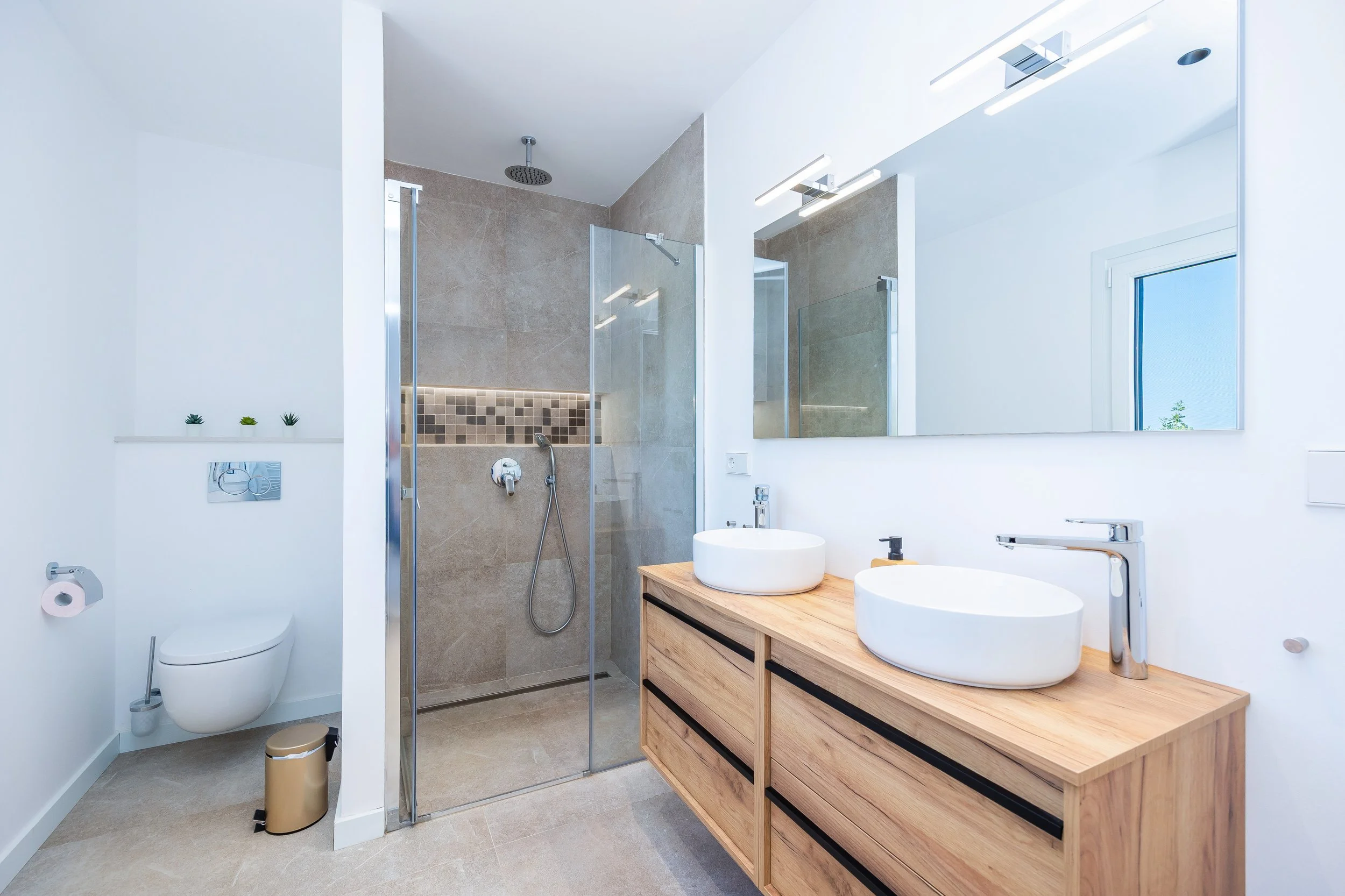 Can Gomez Mallorca renovated countryside interior with natural light and modern rustic style real estate photography