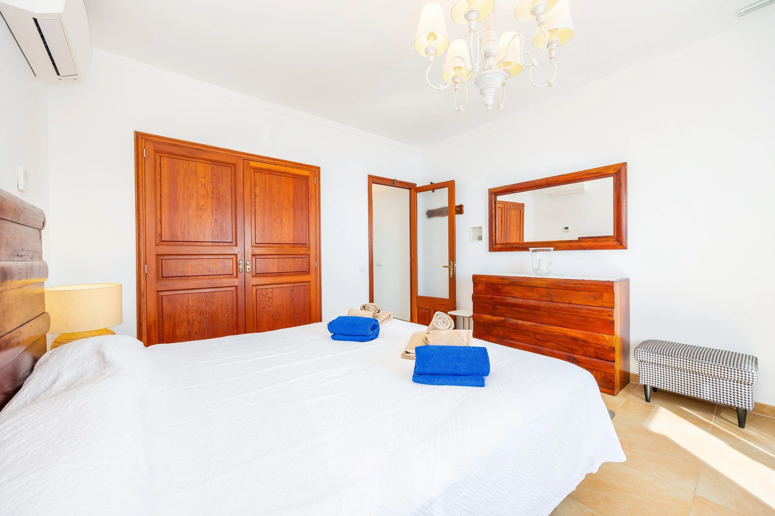 Coastal interior of Can Fernando Es Pontàs Mallorca with panoramic sea views and natural light real estate photography
