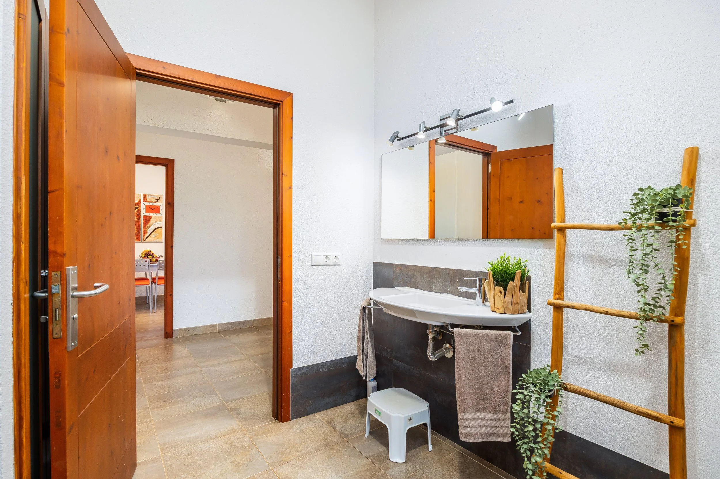 Sa Finca Mallorca family finca interior with spacious rooms and natural light real estate photography