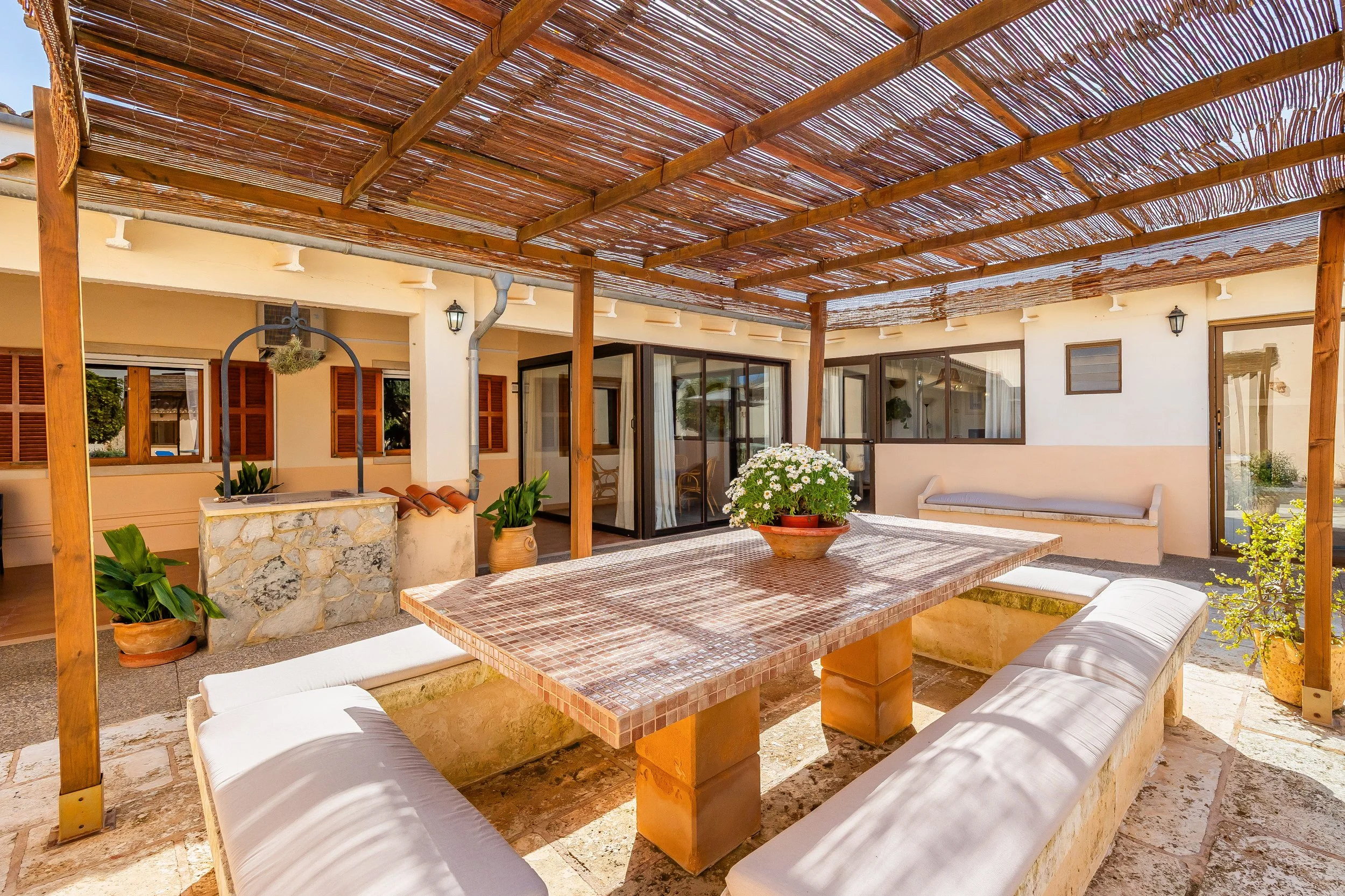 Sol d’Es Trenc Mallorca coastal property with swimming pool near Es Trenc beach real estate photography