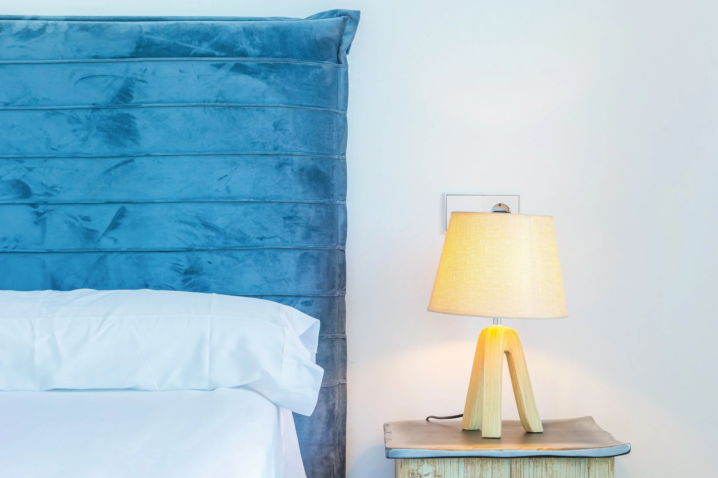 Can Gomez Mallorca renovated countryside interior with natural light and modern rustic style real estate photography