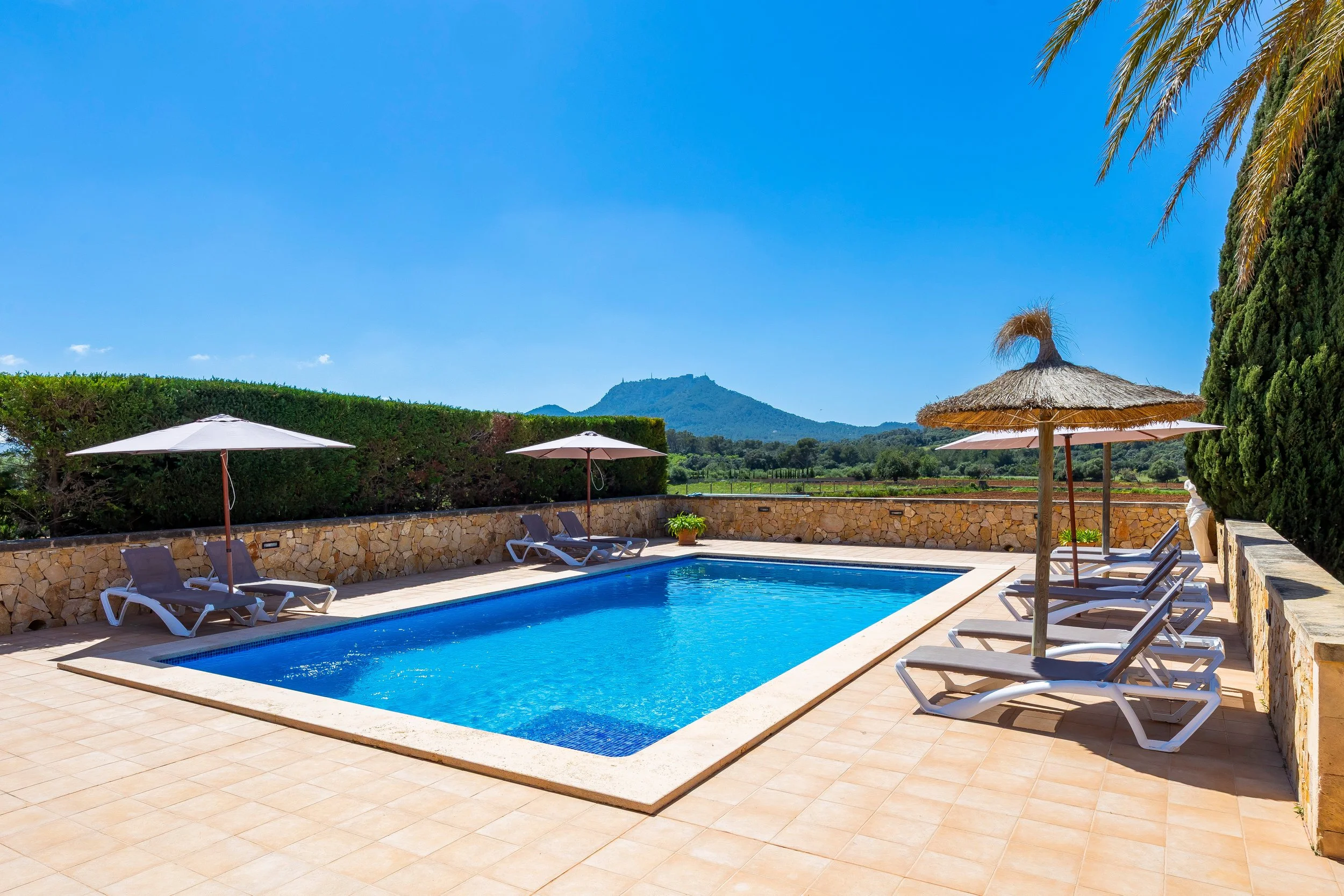 Cas Cuni Mallorca traditional house exterior with natural light real estate photography